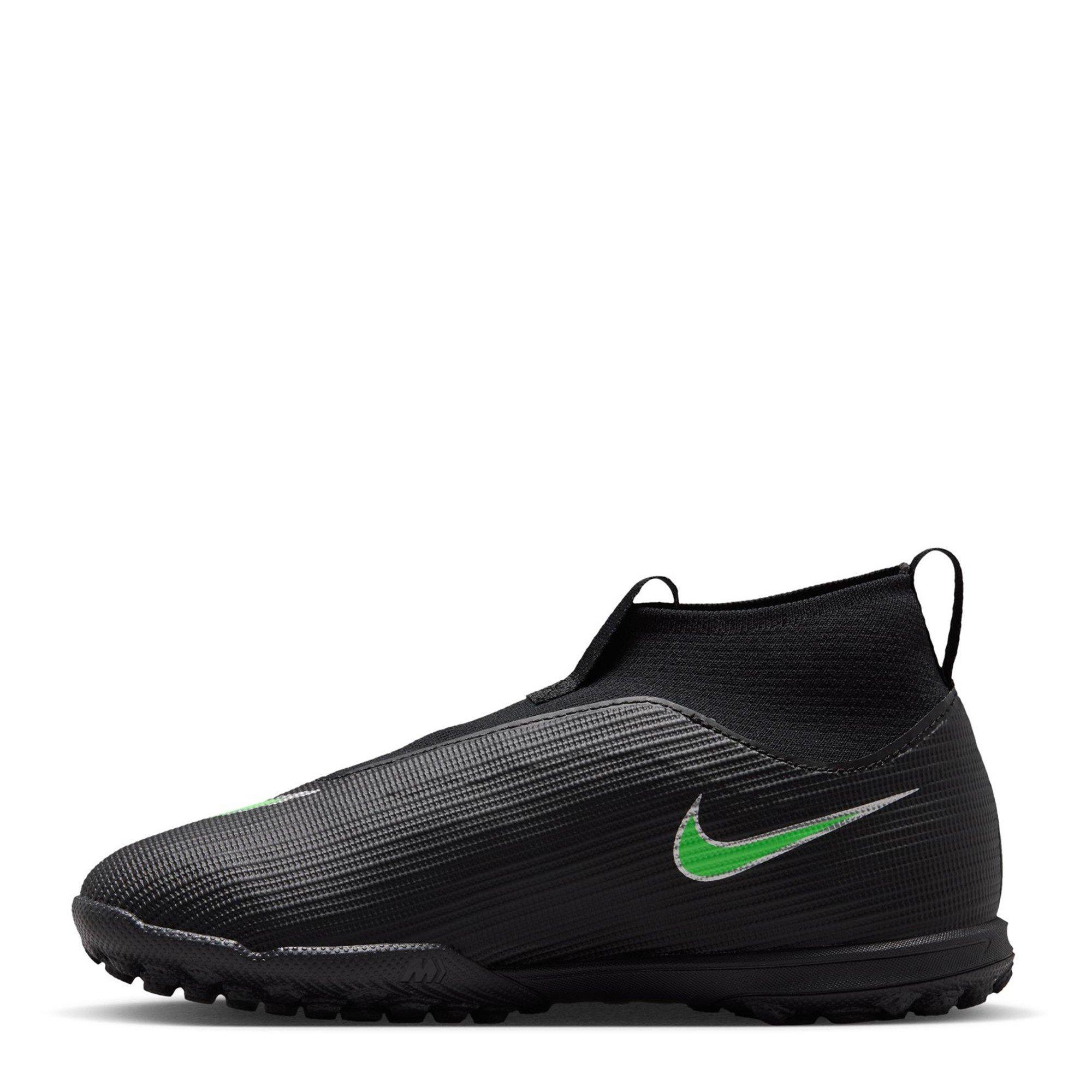 Black/Green - Nike - Kids' Mercurial Academy Slim Fit Astro Turf Football Boot - 2