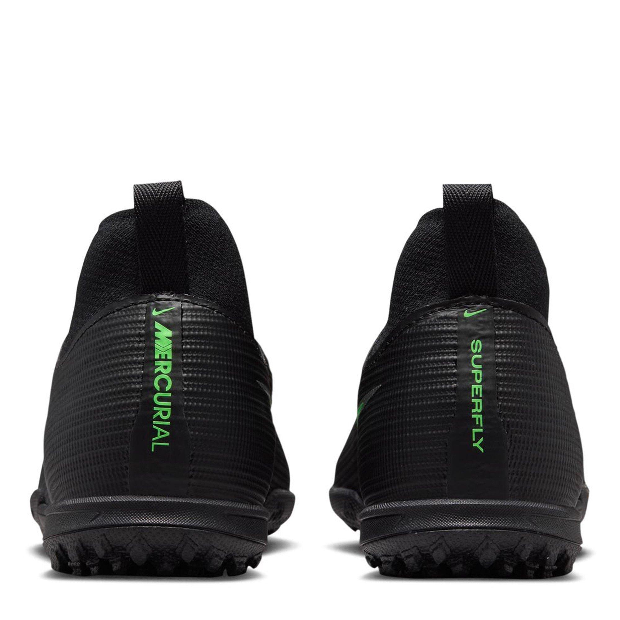 Black/Green - Nike - Kids' Mercurial Academy Slim Fit Astro Turf Football Boot - 5