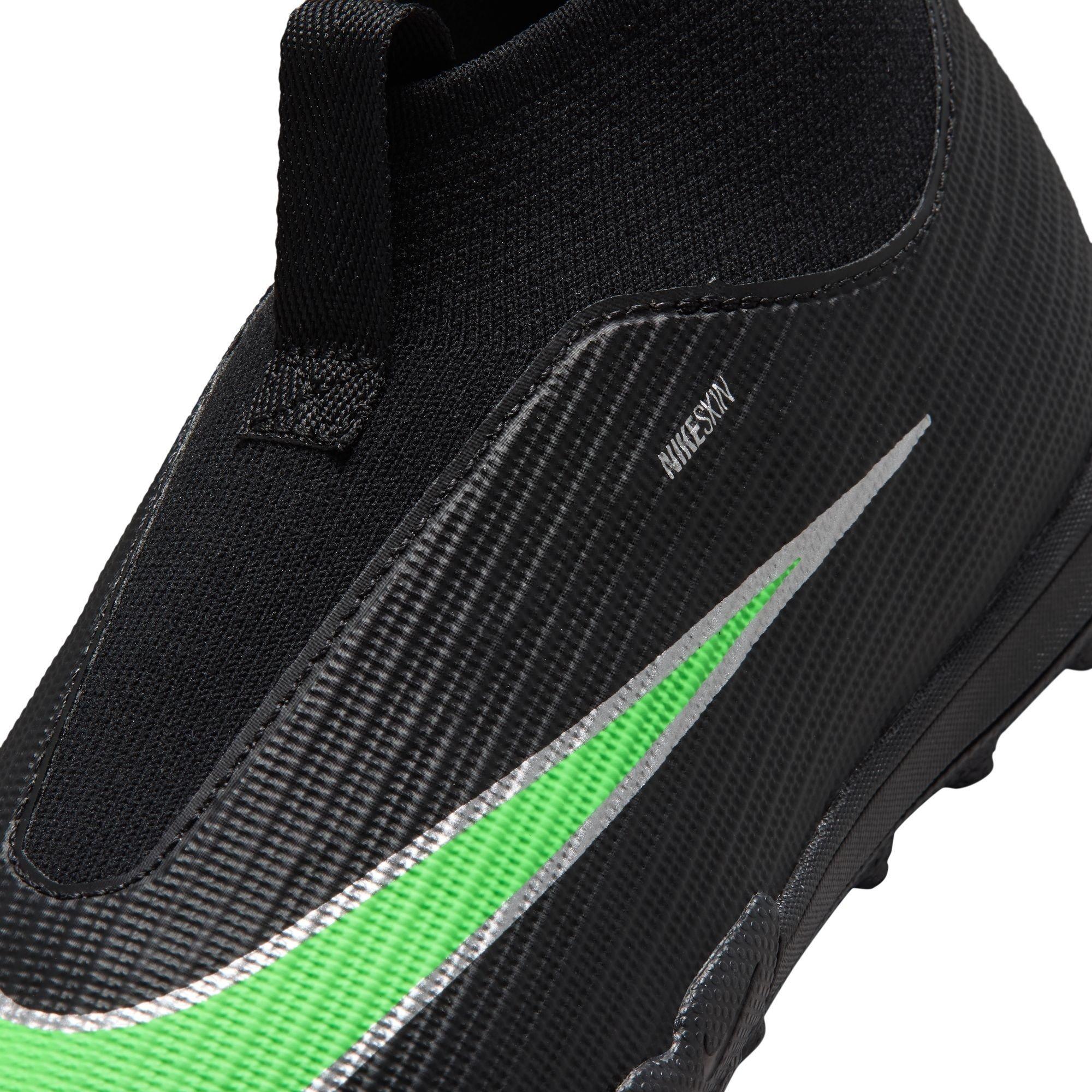 Black/Green - Nike - Kids' Mercurial Academy Slim Fit Astro Turf Football Boot - 7