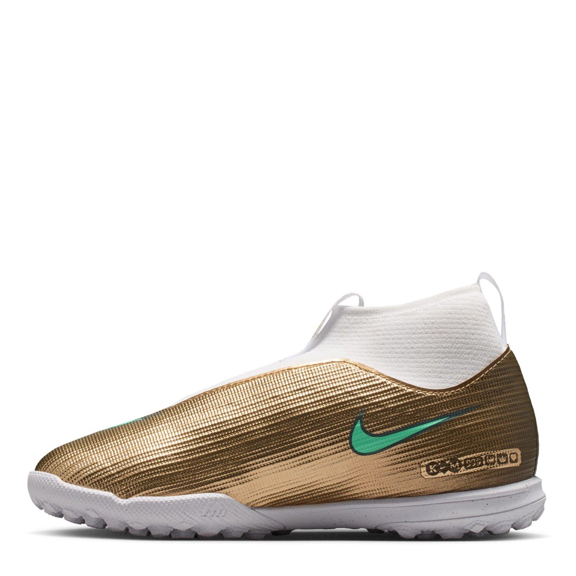 Gold/Jade - Nike - Kids' Mercurial Academy Slim Fit Astro Turf Football Boot - 2