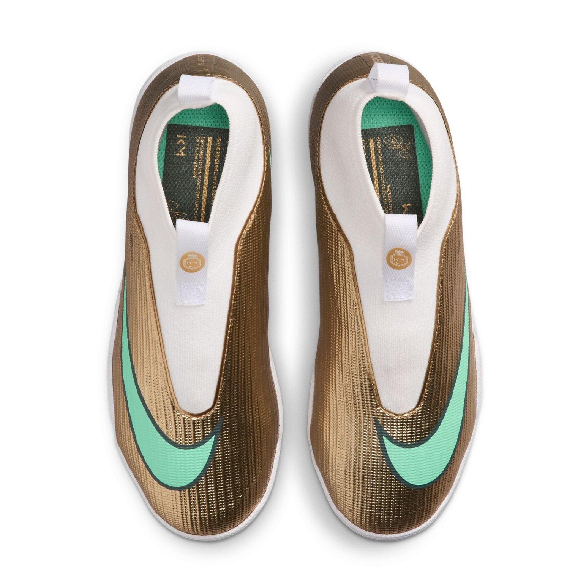 Gold/Jade - Nike - Kids' Mercurial Academy Slim Fit Astro Turf Football Boot - 6