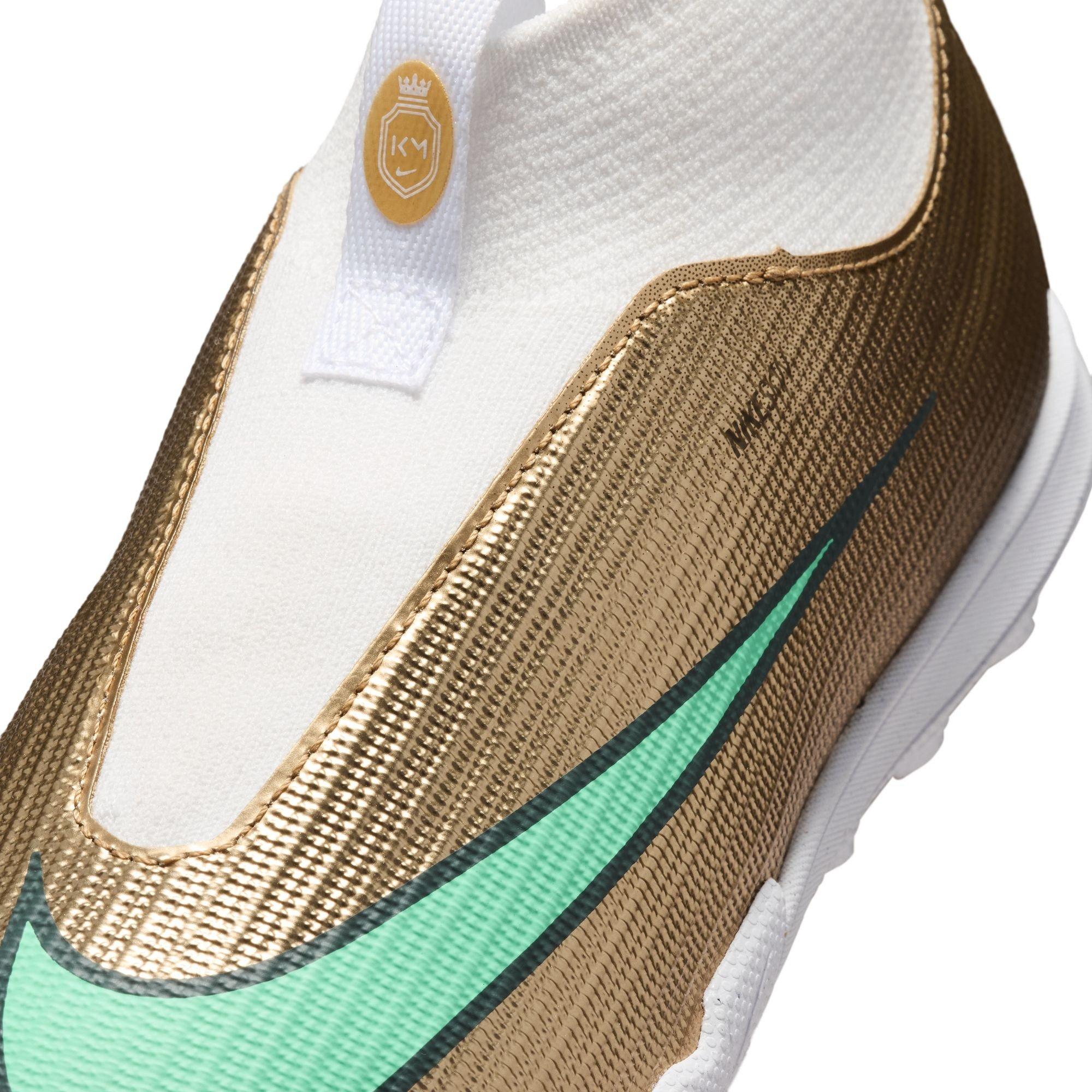 Gold/Jade - Nike - Kids' Mercurial Academy Slim Fit Astro Turf Football Boot - 7