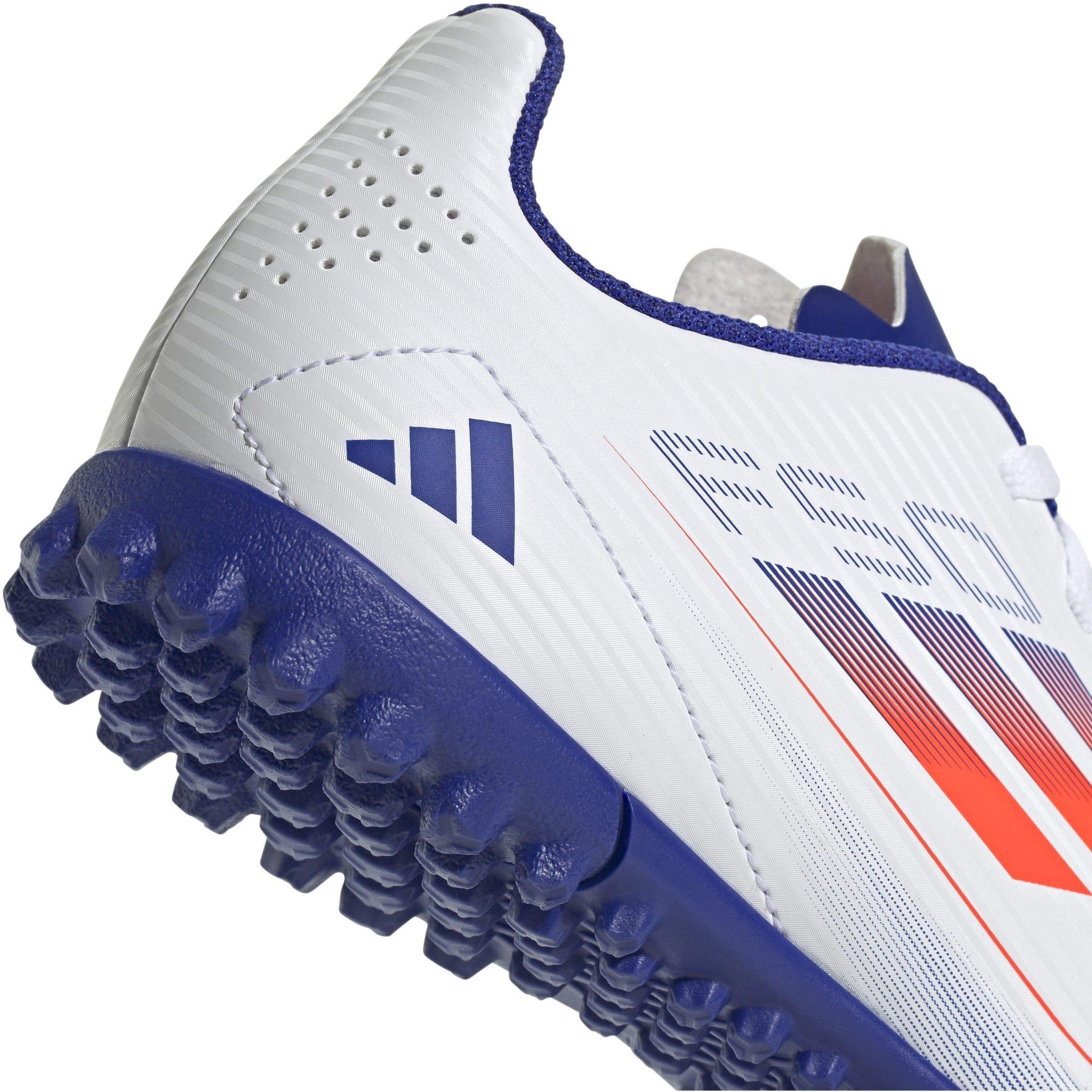 White/Red/Blue - adidas - F50 Club Junior Astro Turf Football Boots - 8