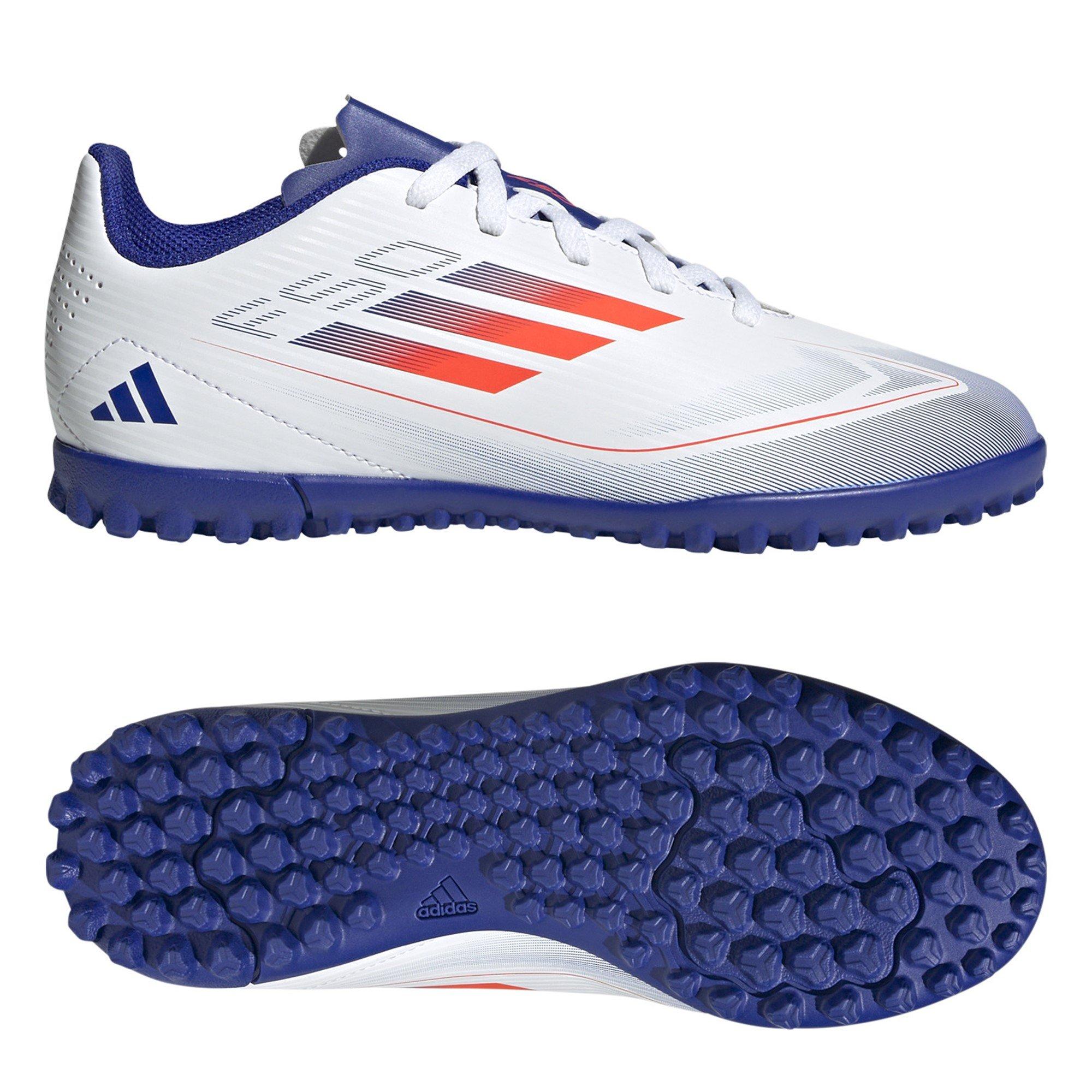 White/Red/Blue - adidas - F50 Club Junior Astro Turf Football Boots - 10