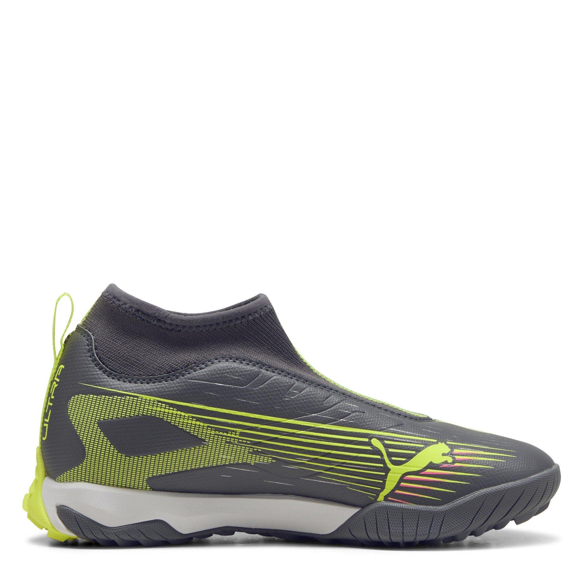 Matte Aged Sil - Puma - Unisex Kids' Ultra 5 Match Astro Turf Football Boots - 4