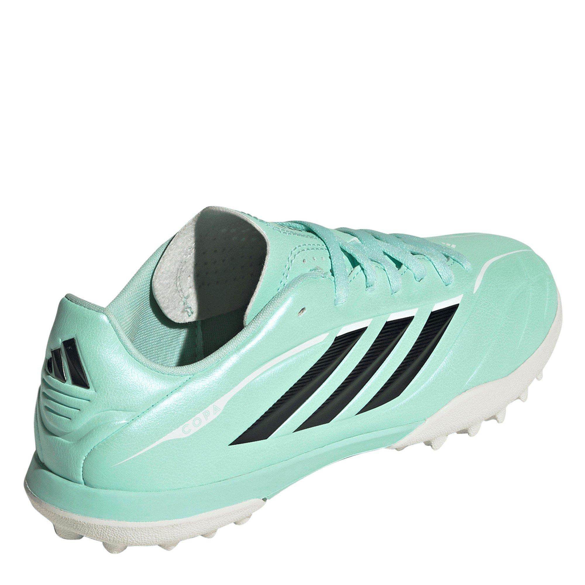 Mint/Black - adidas - Kids' Copa Club Astro Turf Football Boots - 4