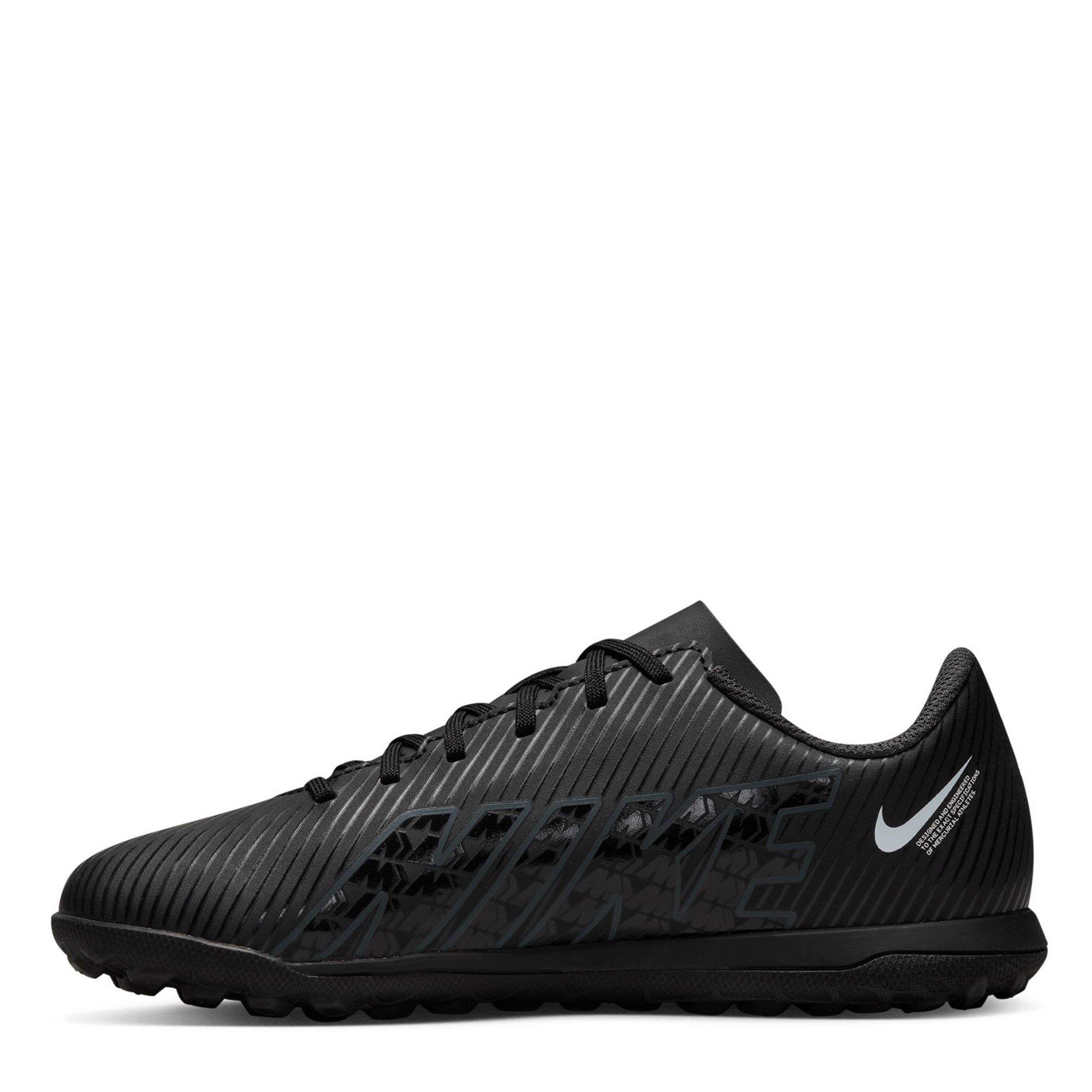 ZWART - Nike - Jr. Mercurial Vapor 15 Club TF Little/Big Kids' Turf Soccer Shoes - 2