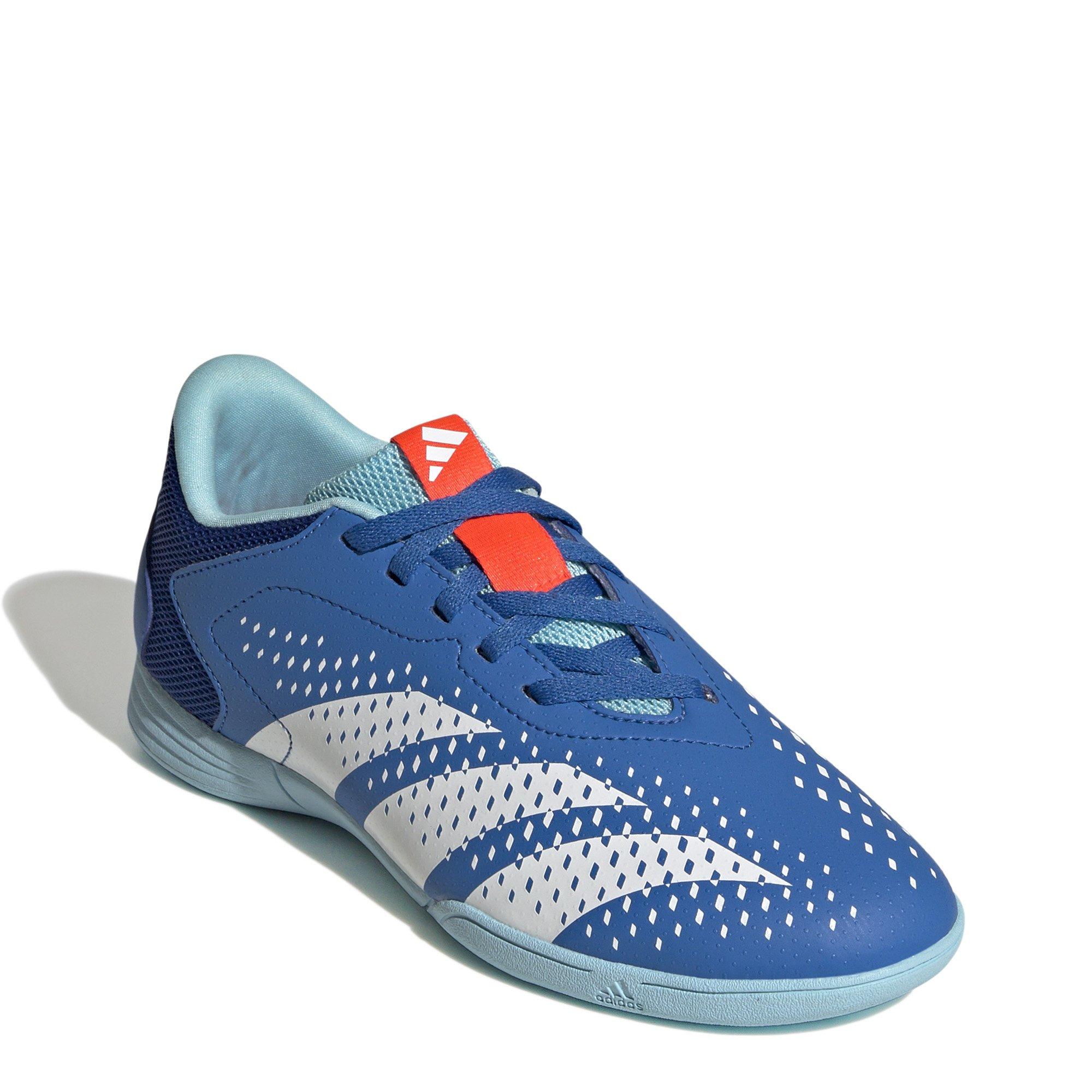 B.Royal/Wht/Blu - adidas - adidas Preadtor Accuracy.4 Sala Juniors Indoor Football Boots - 5