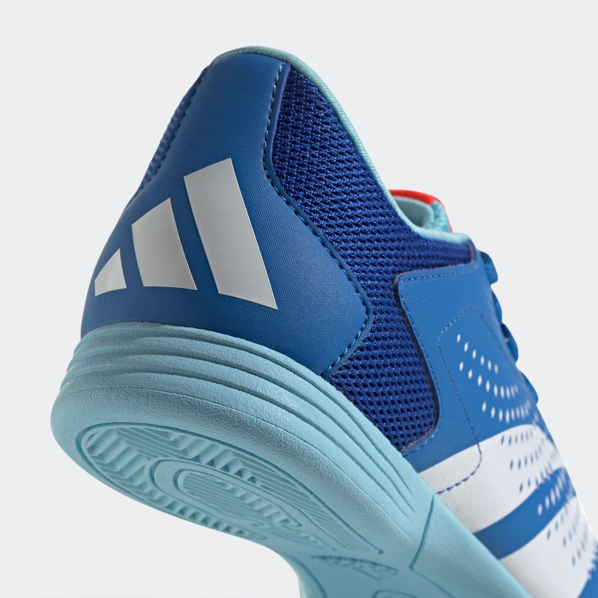 B.Royal/Wht/Blu - adidas - adidas Preadtor Accuracy.4 Sala Juniors Indoor Football Boots - 8
