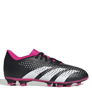CBlk/Wht/Pink 2 - adidas - Predator Accuracy 4 Juniors Firm Ground Football Boots - 1