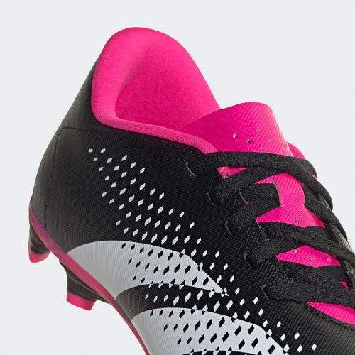 CBlk/Wht/Pink 2 - adidas - Predator Accuracy 4 Juniors Firm Ground Football Boots - 7