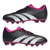 CBlk/Wht/Pink 2 - adidas - Predator Accuracy 4 Juniors Firm Ground Football Boots - 9