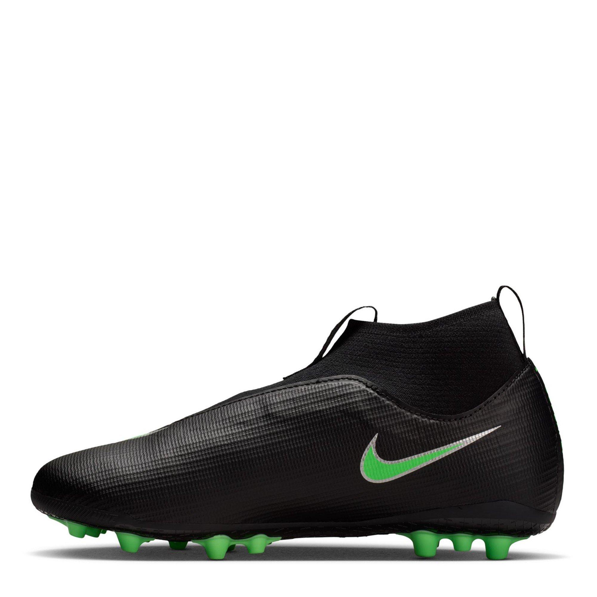 Black/Green - Nike - Kids' Mercurial Astro Turf Football Boot - 2