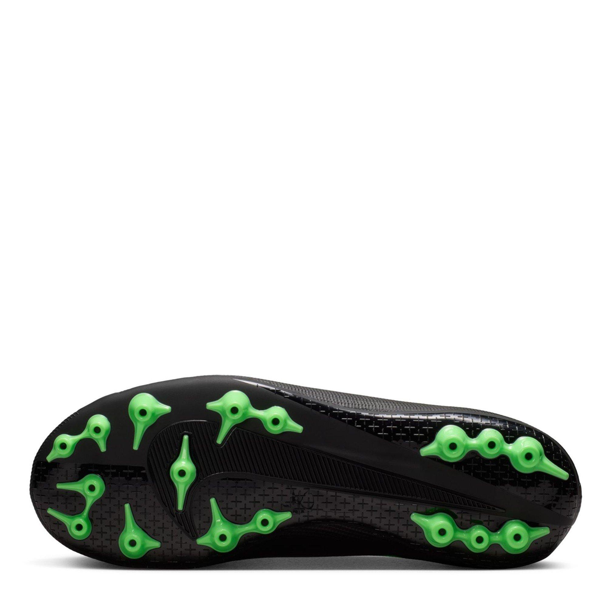 Black/Green - Nike - Kids' Mercurial Astro Turf Football Boot - 3