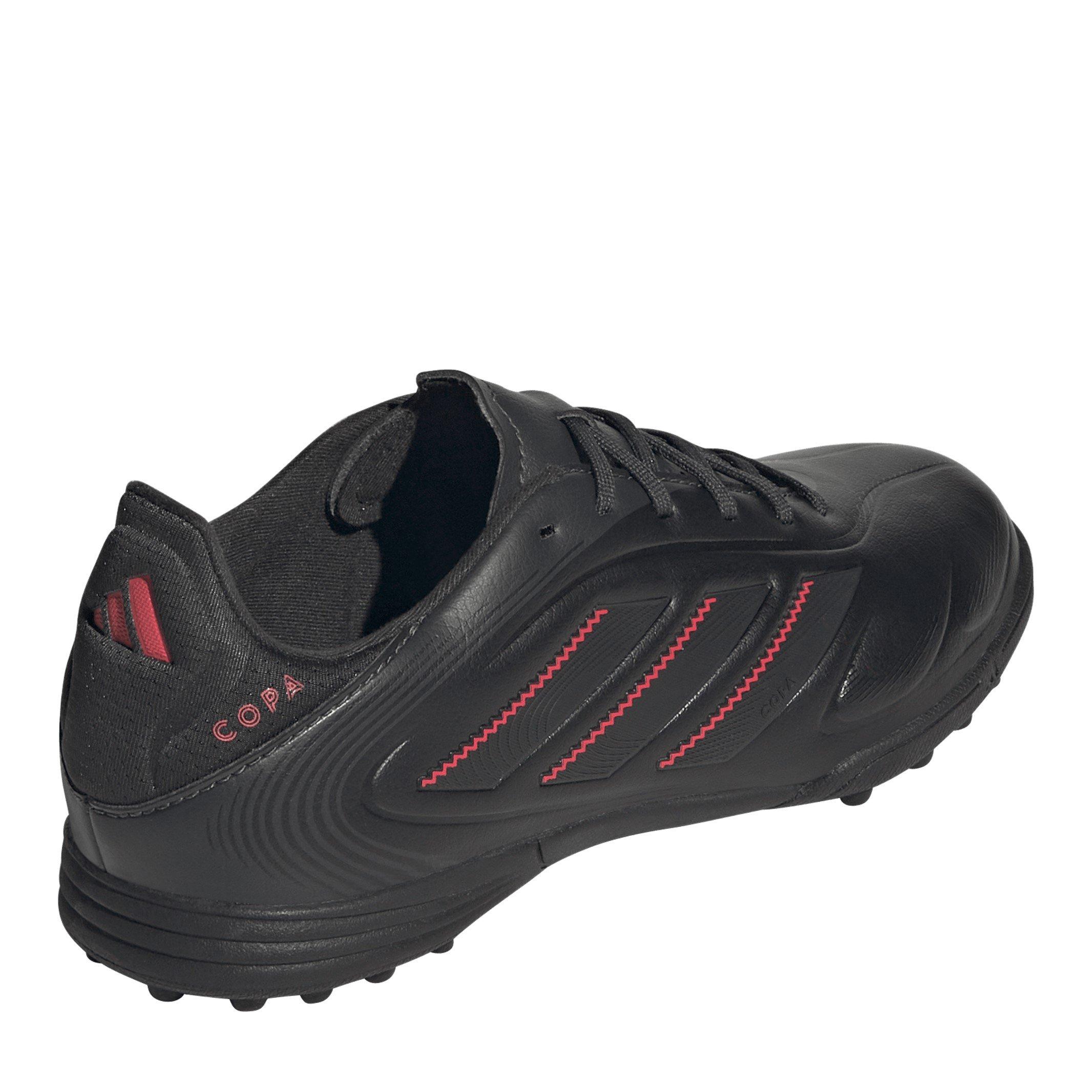 Nero/Carbone/Rosso - adidas - Kids' Copa Pure Astro Turf Football Boots - 4