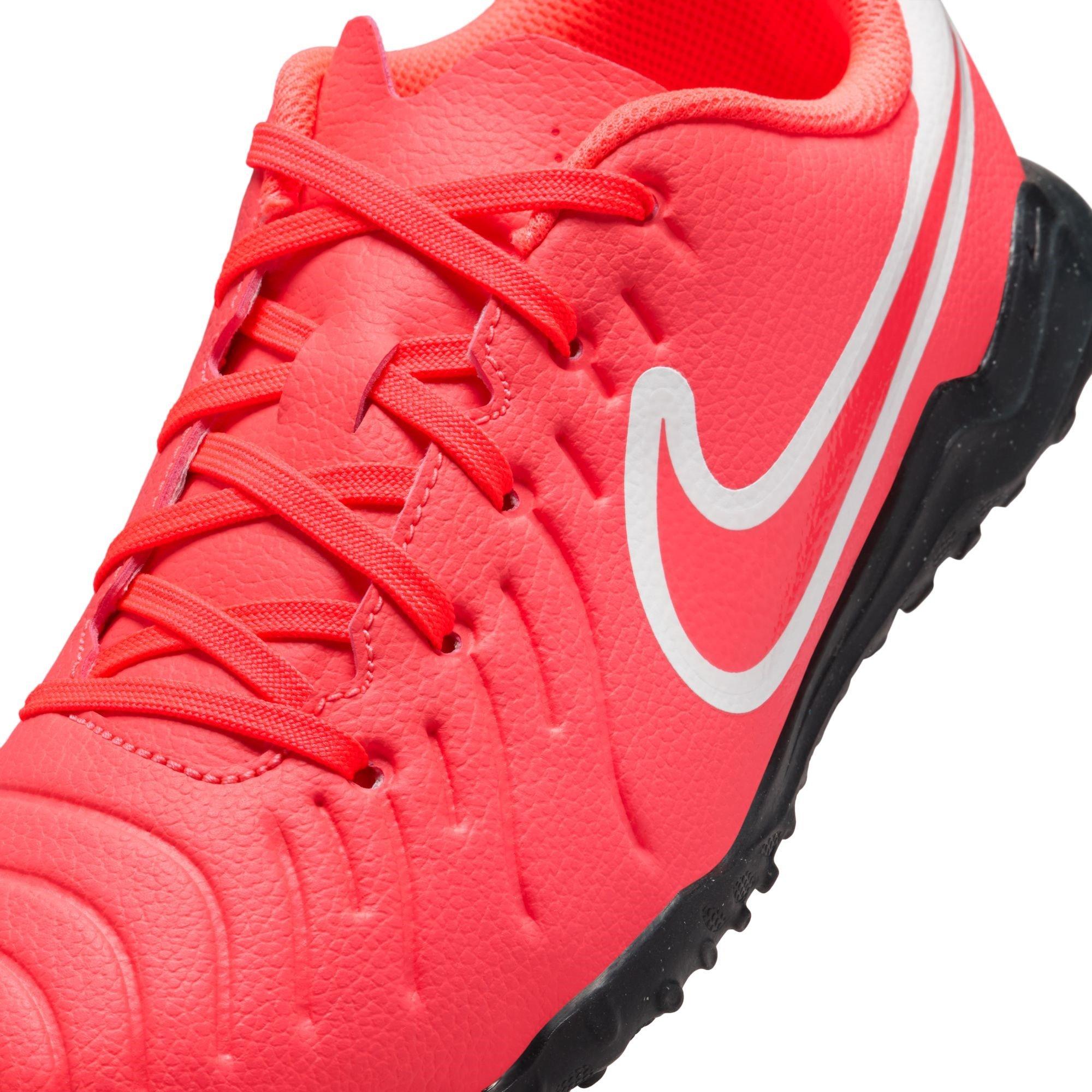 Vermelho/Branco - Nike - Tiempo Legend 10 Club Juniors Astro Turf Football Boots - 7