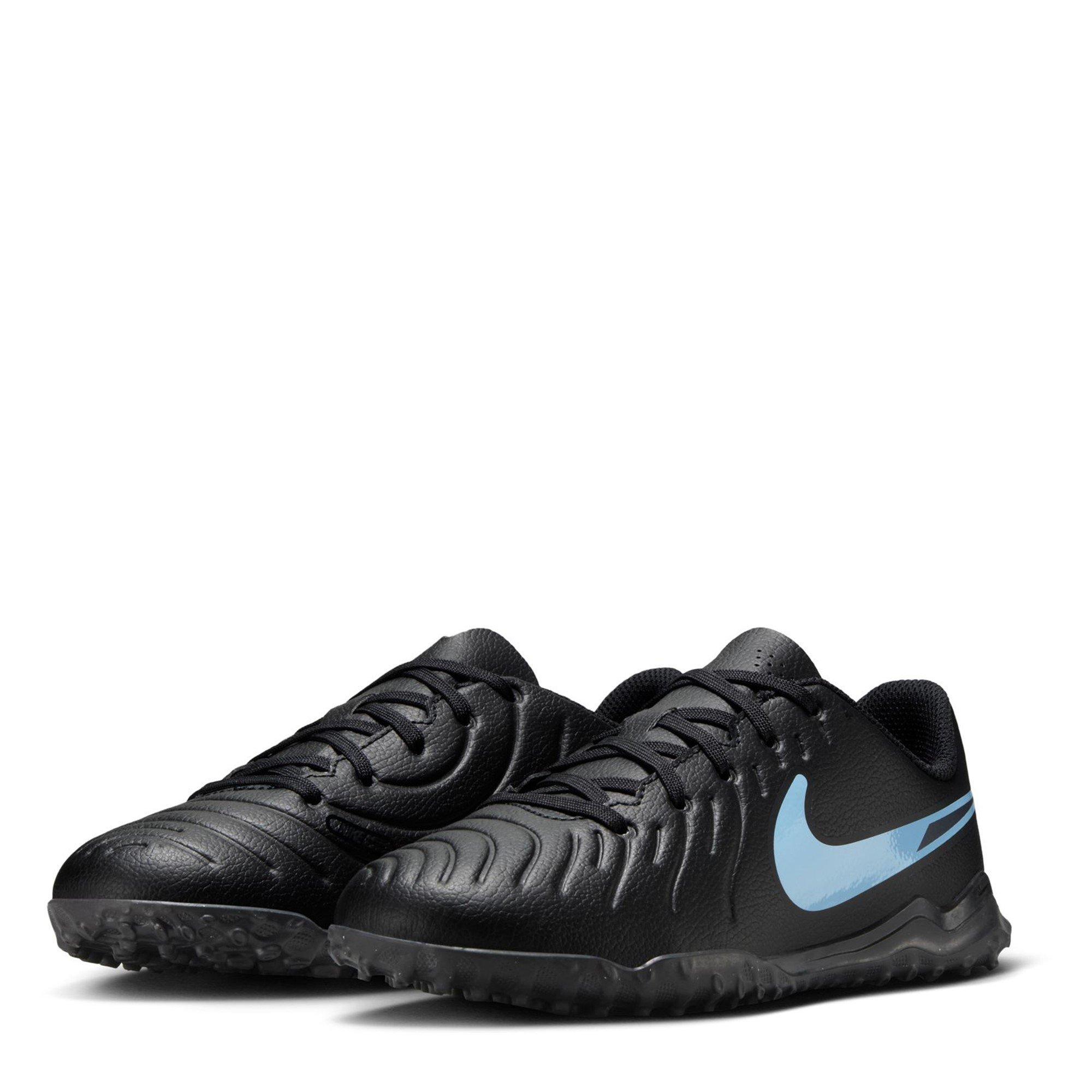 Black/Black - Nike - Tiempo Legend 10 Club Juniors Astro Turf Football Boots - 4