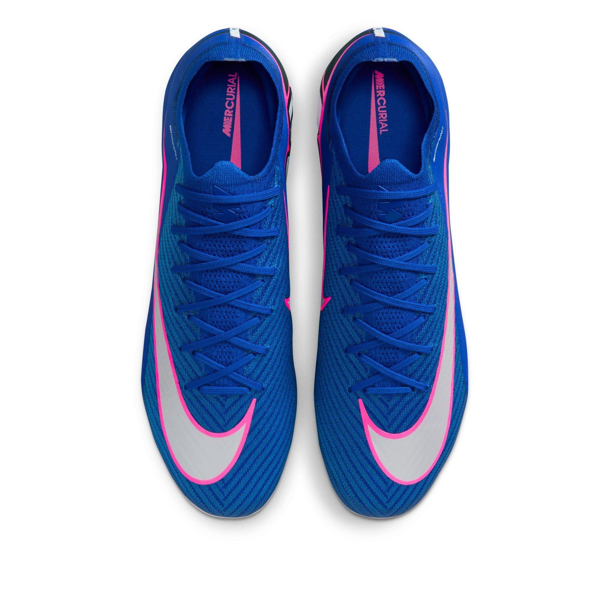 Racer Blue/Wh - Nike - Kids' Vapor 16 Elite Astro Turf Football Boot - 6