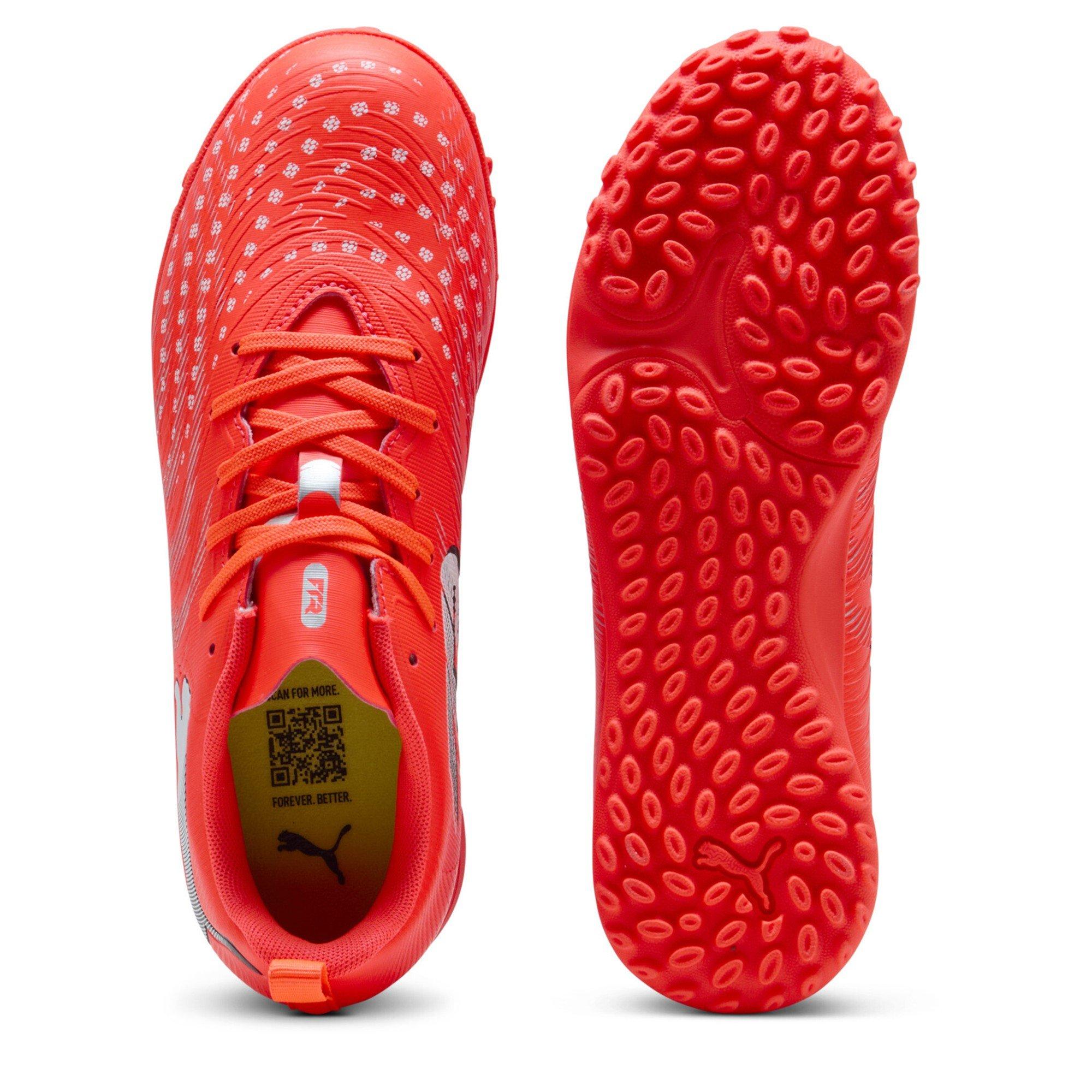 Red/Silver - Puma - PUMA Future 9 Play Astro Turf Football Boots - 3