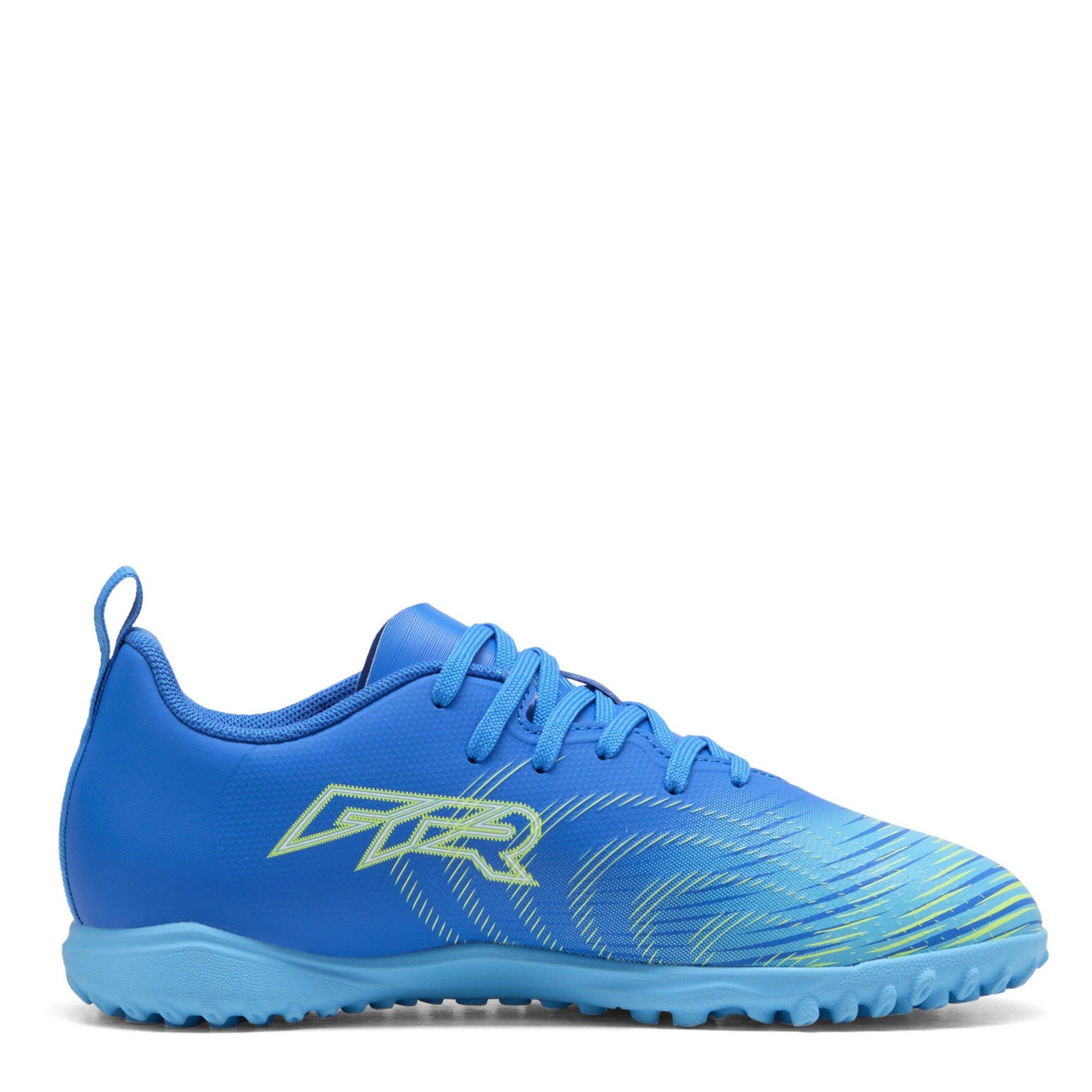 Blue/White - Puma - Kids PUMA Future 9 Play Astro Turf Football Boots - 4