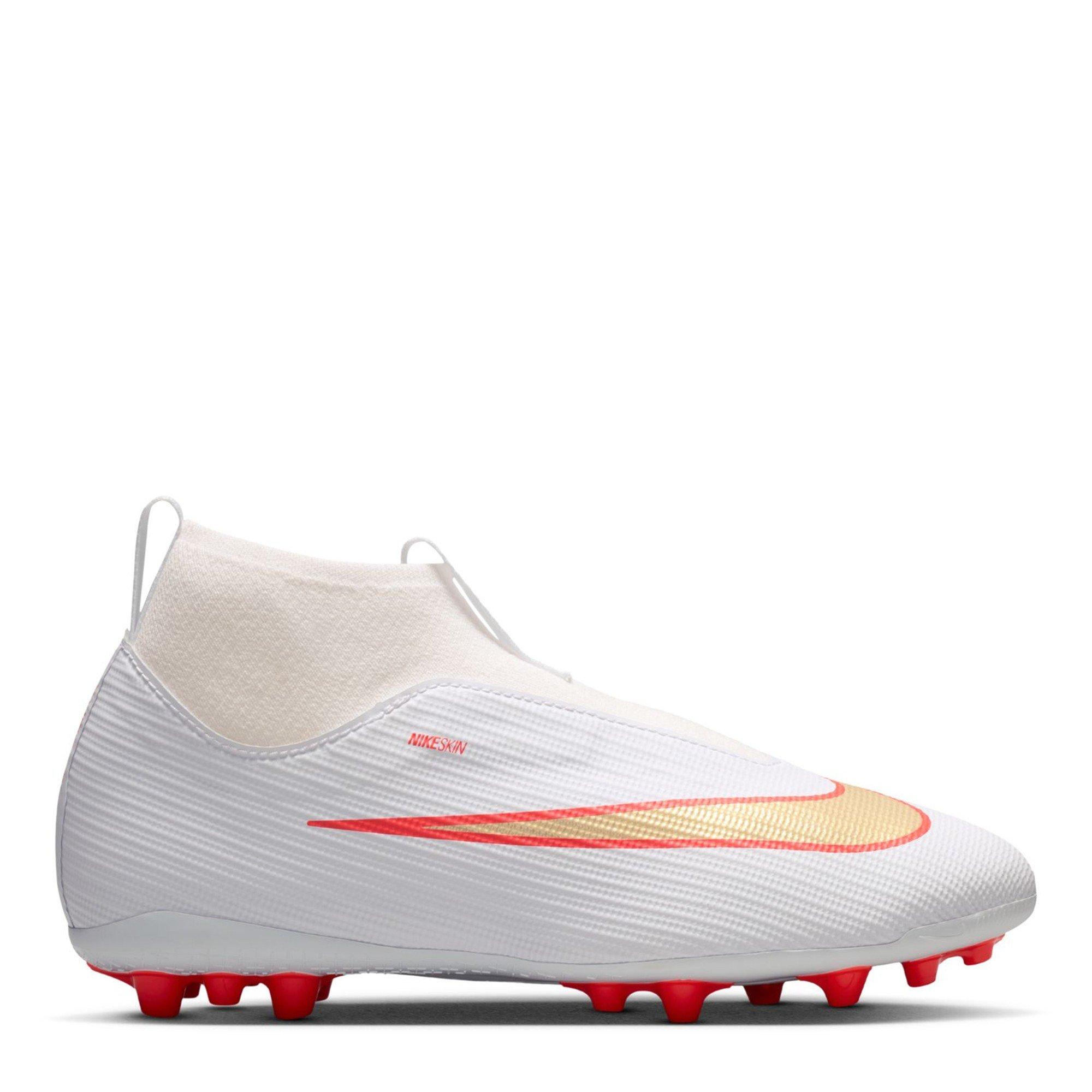 White/Red - Nike - Nike Merc Acad DF AG Jn64 - 1