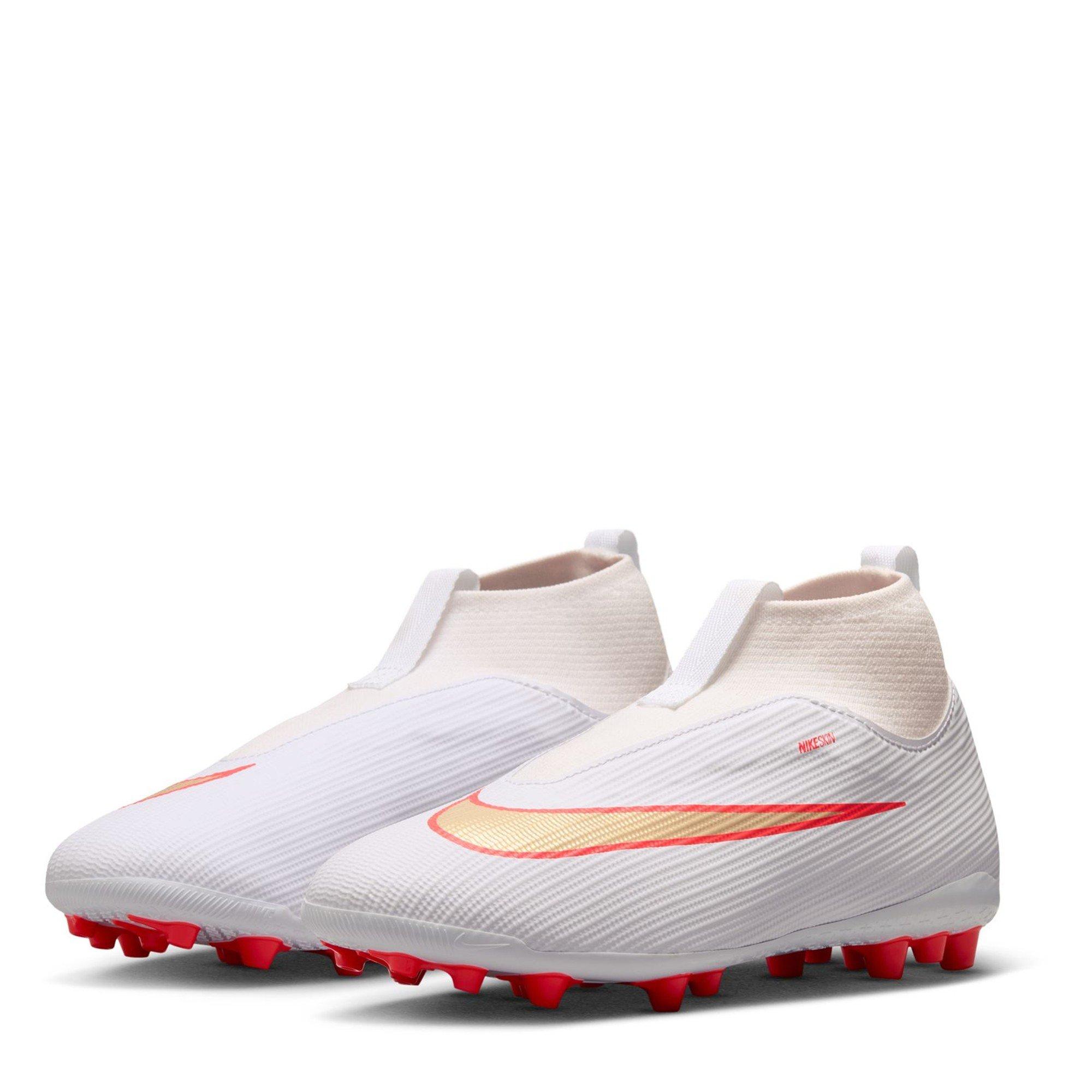 Hvid/Rød - Nike - Nike Merc Acad DF AG Jn64 - 4
