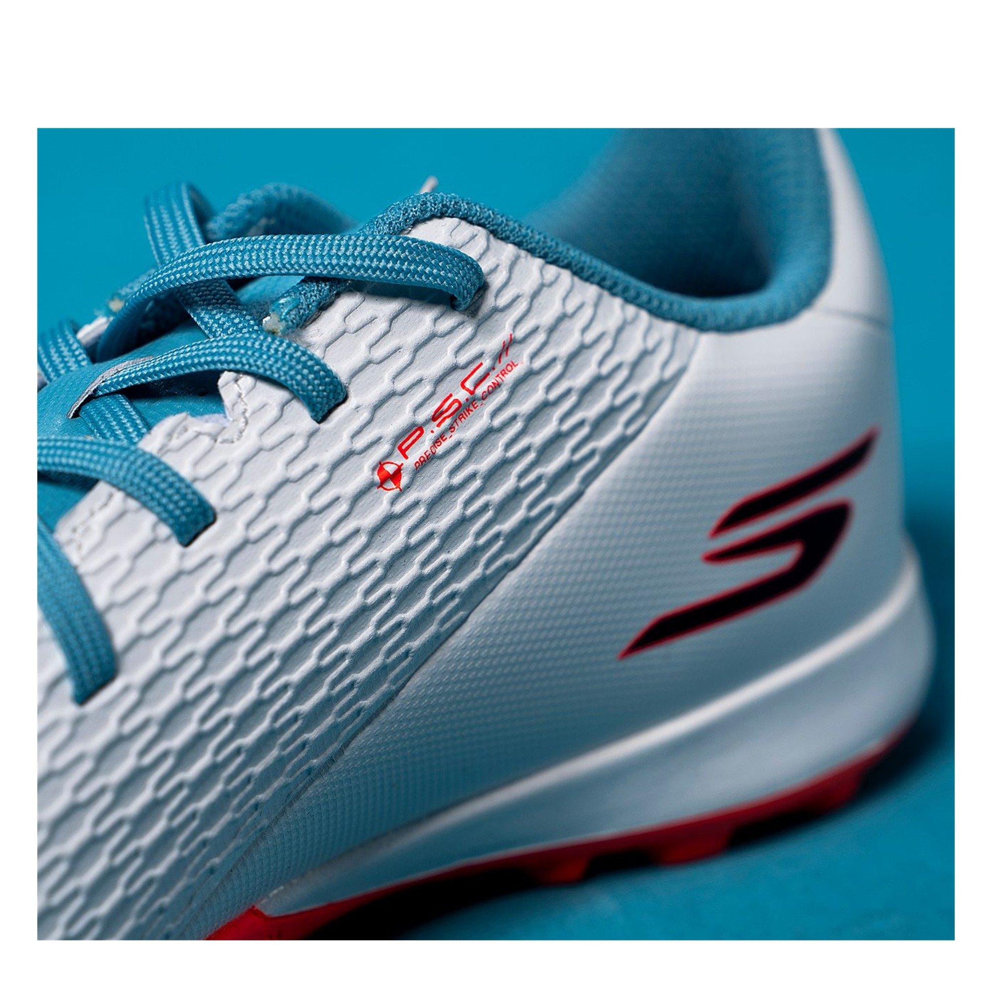 White/Blue - Skechers - SKX.1 Juniors Astro Turf Football Boots - 6