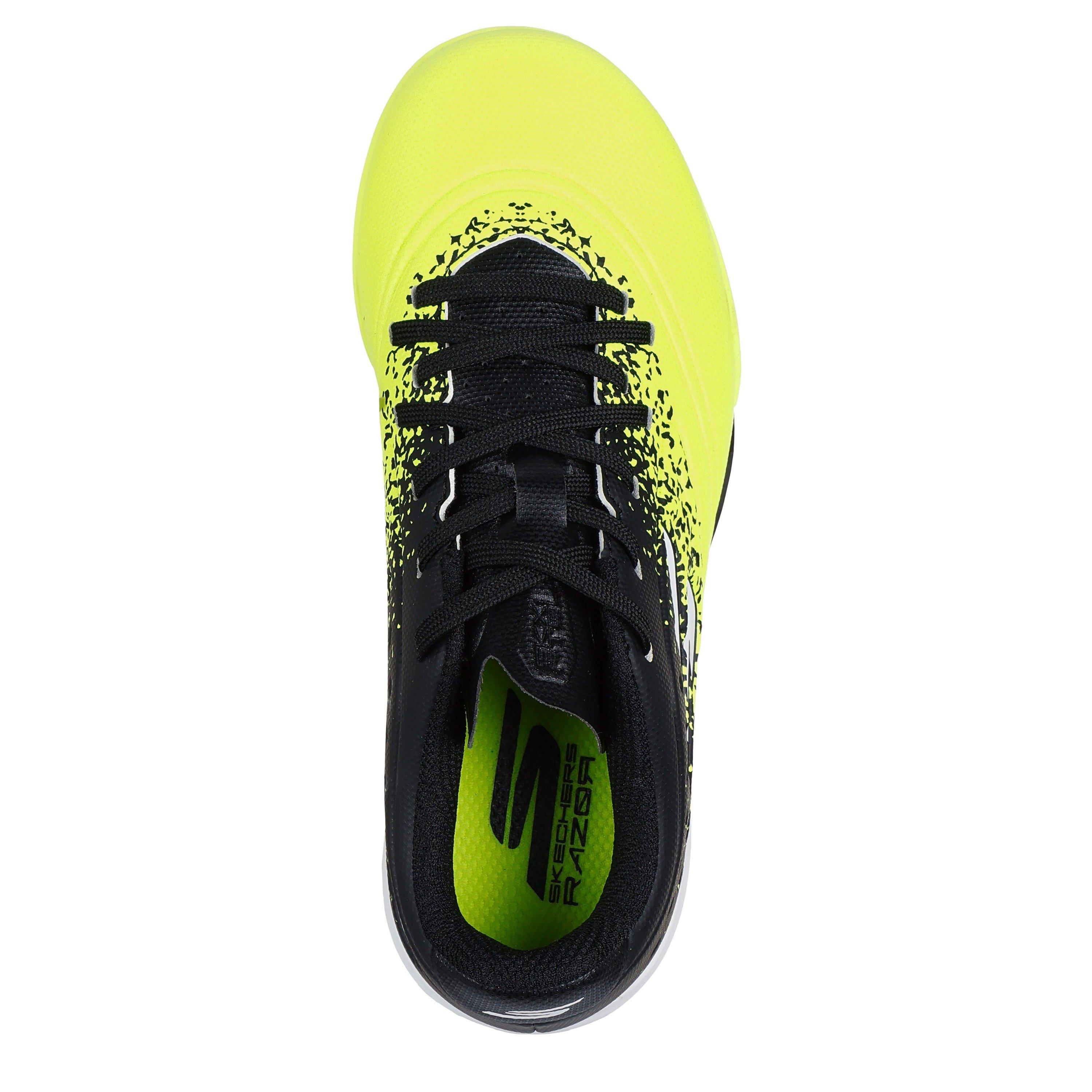 Yellow/Black - Skechers - Razor Juniors Astro Turf Football Boots - 4