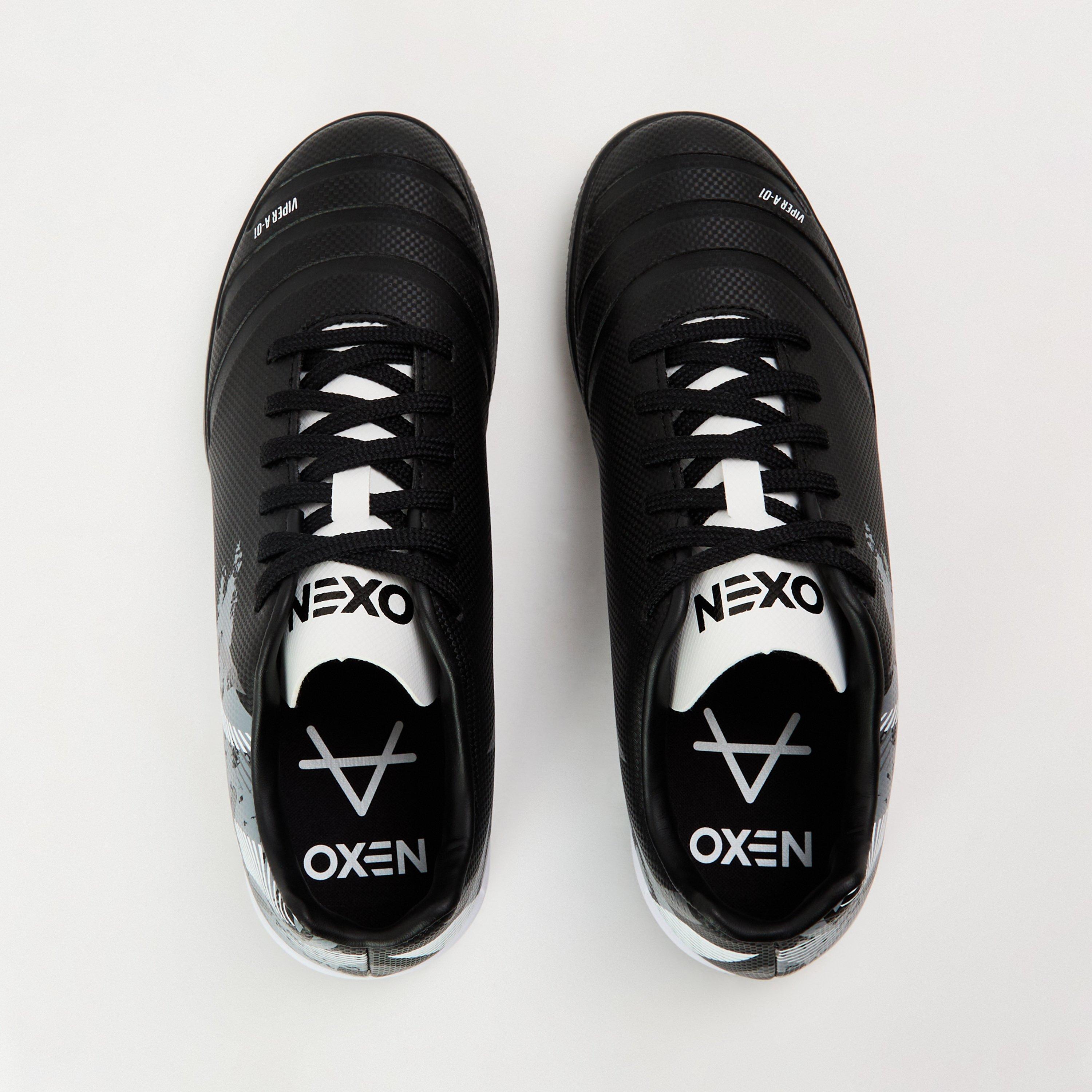 Black - OXEN - Kids' OX Viper Astro Turf Football Boots - 4