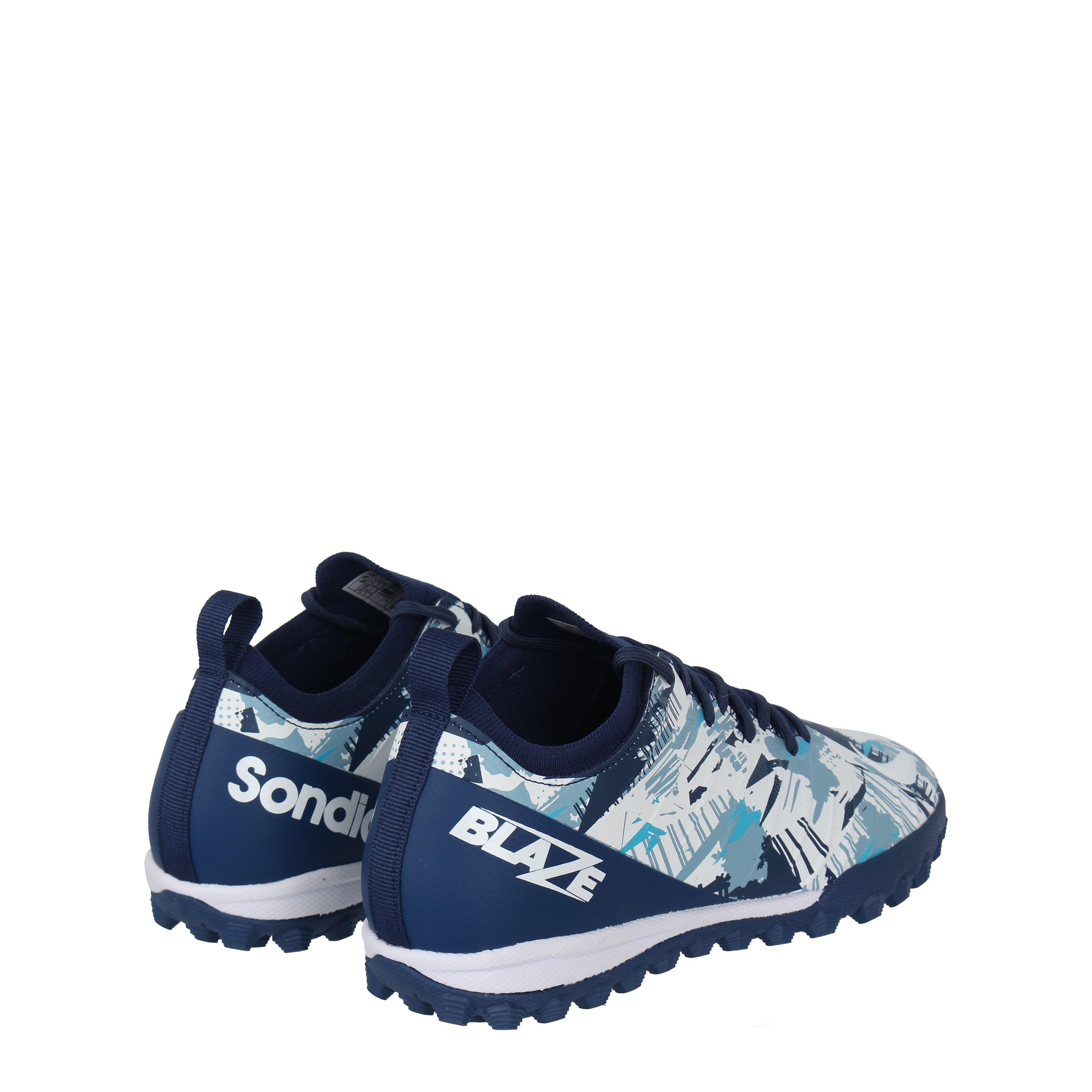 Navy/White - Sondico - Blaze Junior Astro Turf Trainers - 5