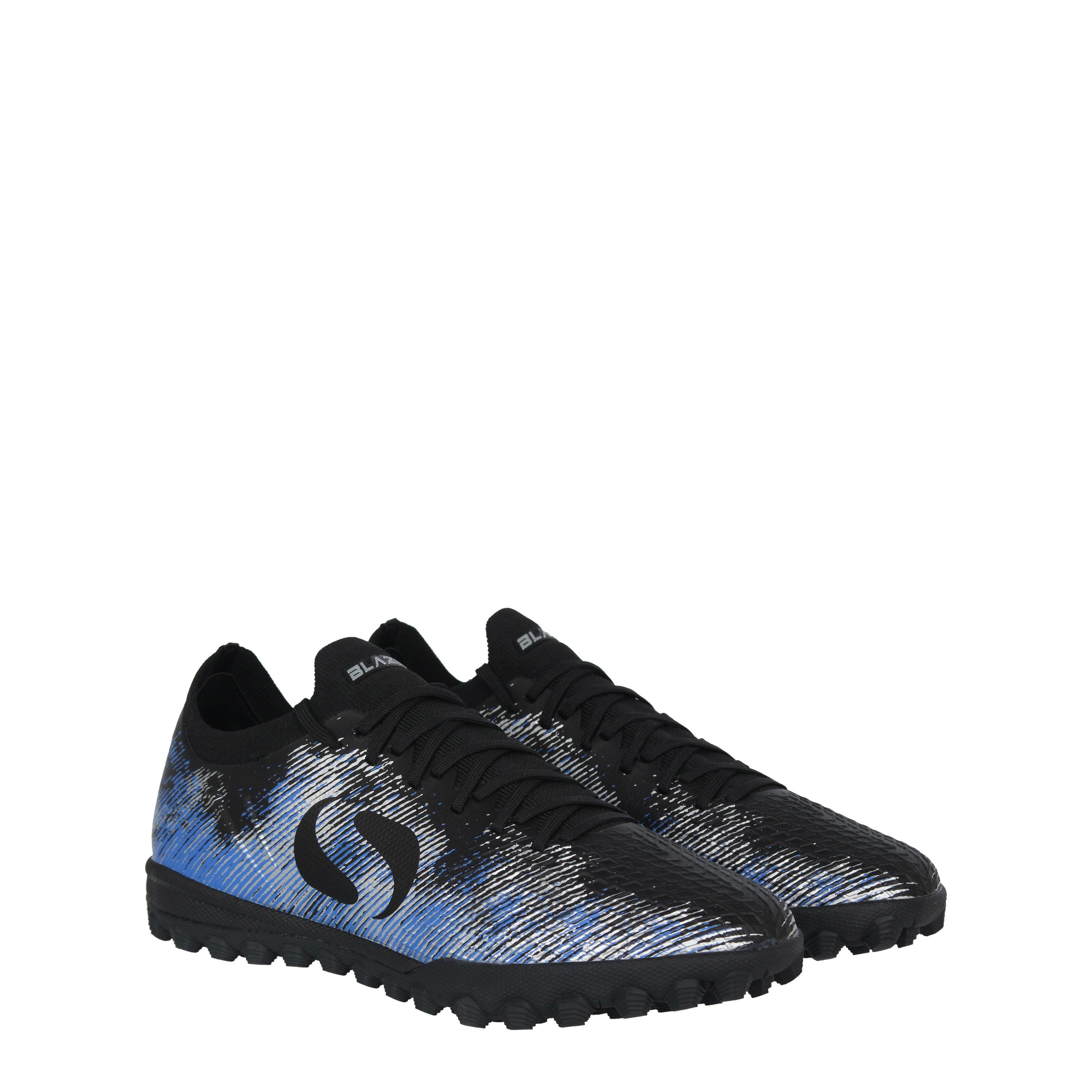 Black/Blue - Sondico - Blaze Junior Astro Turf Trainers - 4