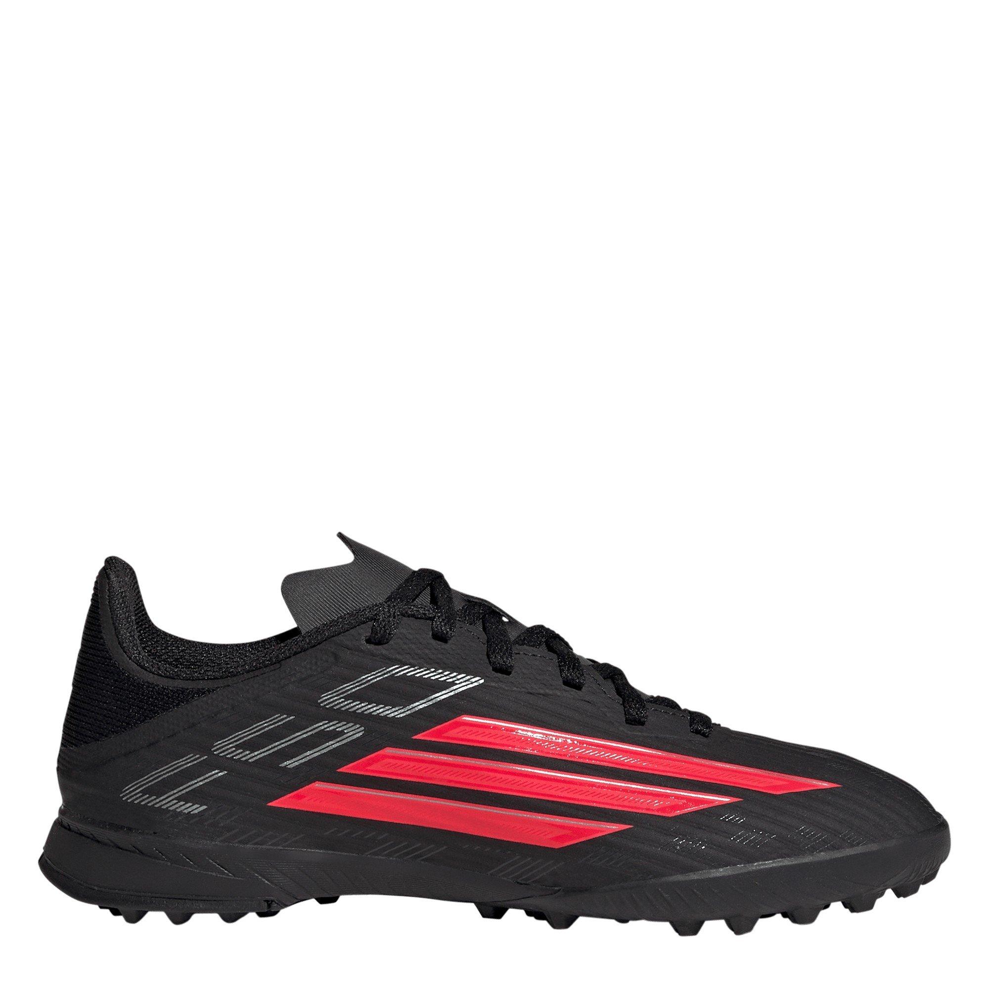 Black/Red/Black - adidas - F50 League Junior Astro Turf Football Boots - 1