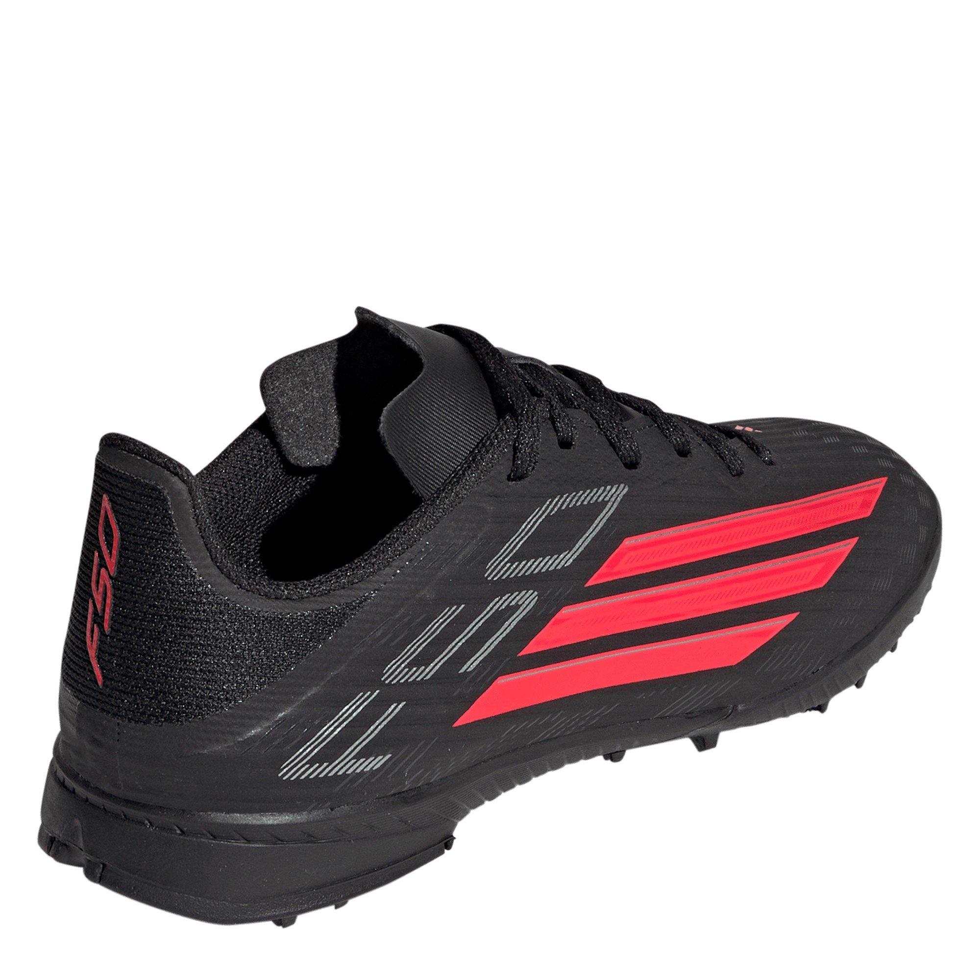 Schwarz/Rot/Schwarz - adidas - F50 League Junior Astro Turf Football Boots - 4