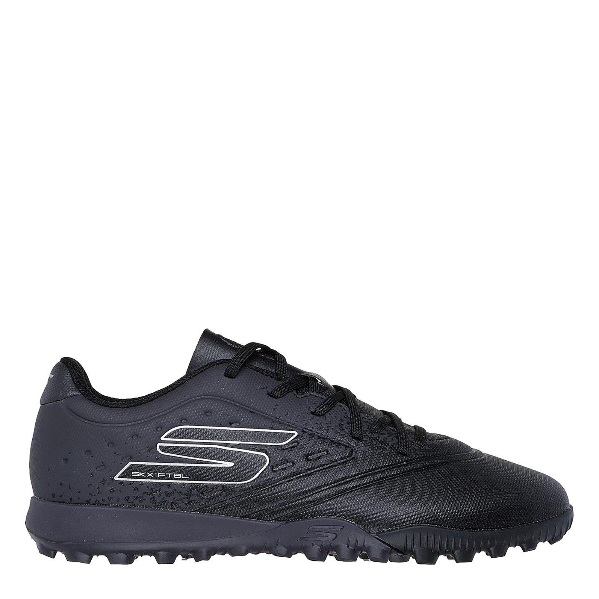 Black - Skechers - Razor Juniors Astro Turf Football Boots - 3