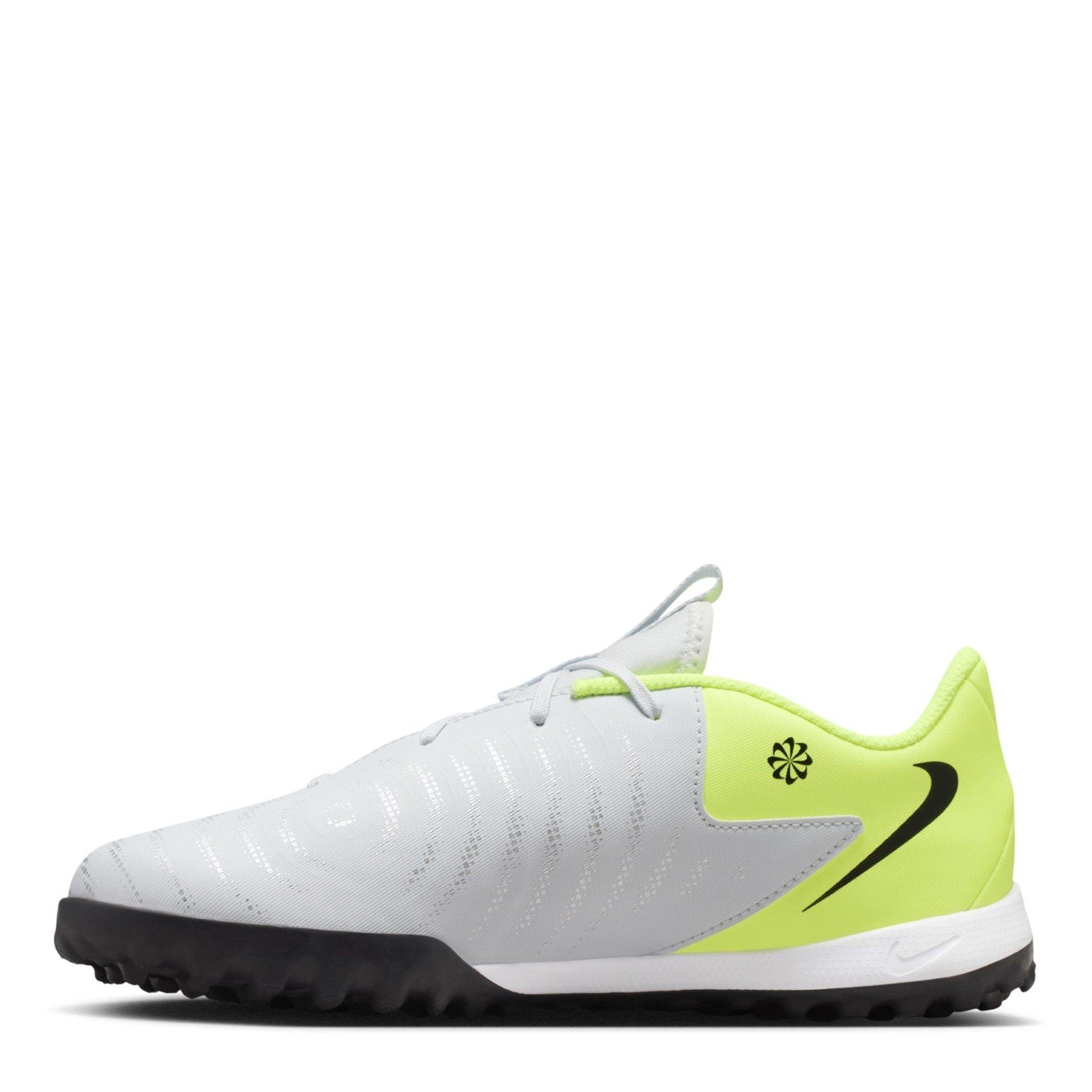 Zilver/Volt - Nike - Phantom GX II Academy Juniors Astro Turf Football Boots - 2