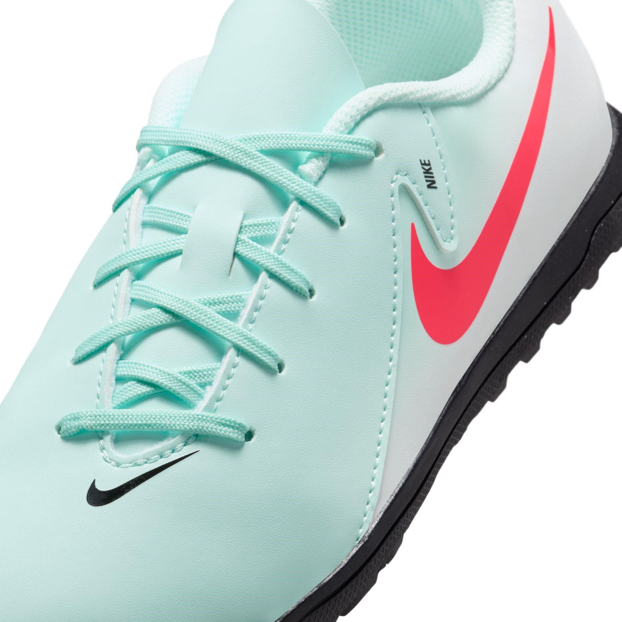 Mint/Red - Nike - Phantom GX II Academy Juniors Astro Turf Football Boots - 7