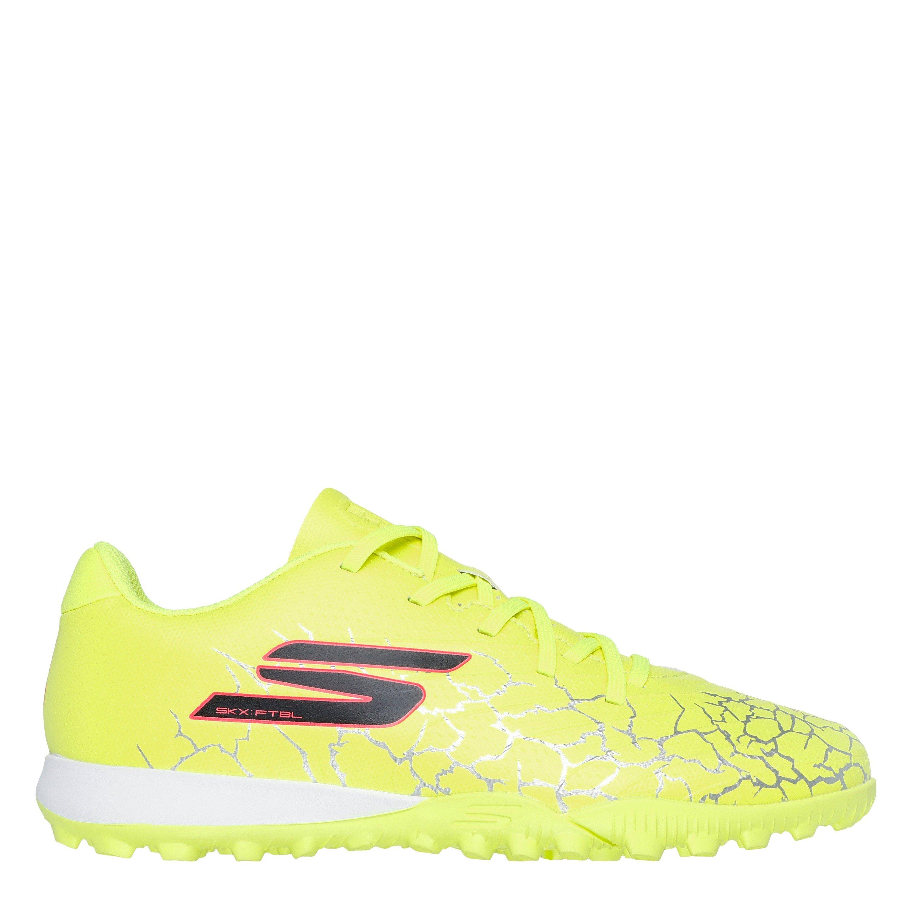 Skechers Boys Skx 01 Academy Juniors Astro Turf Football Boots - Yellow/Black - 4 (37)