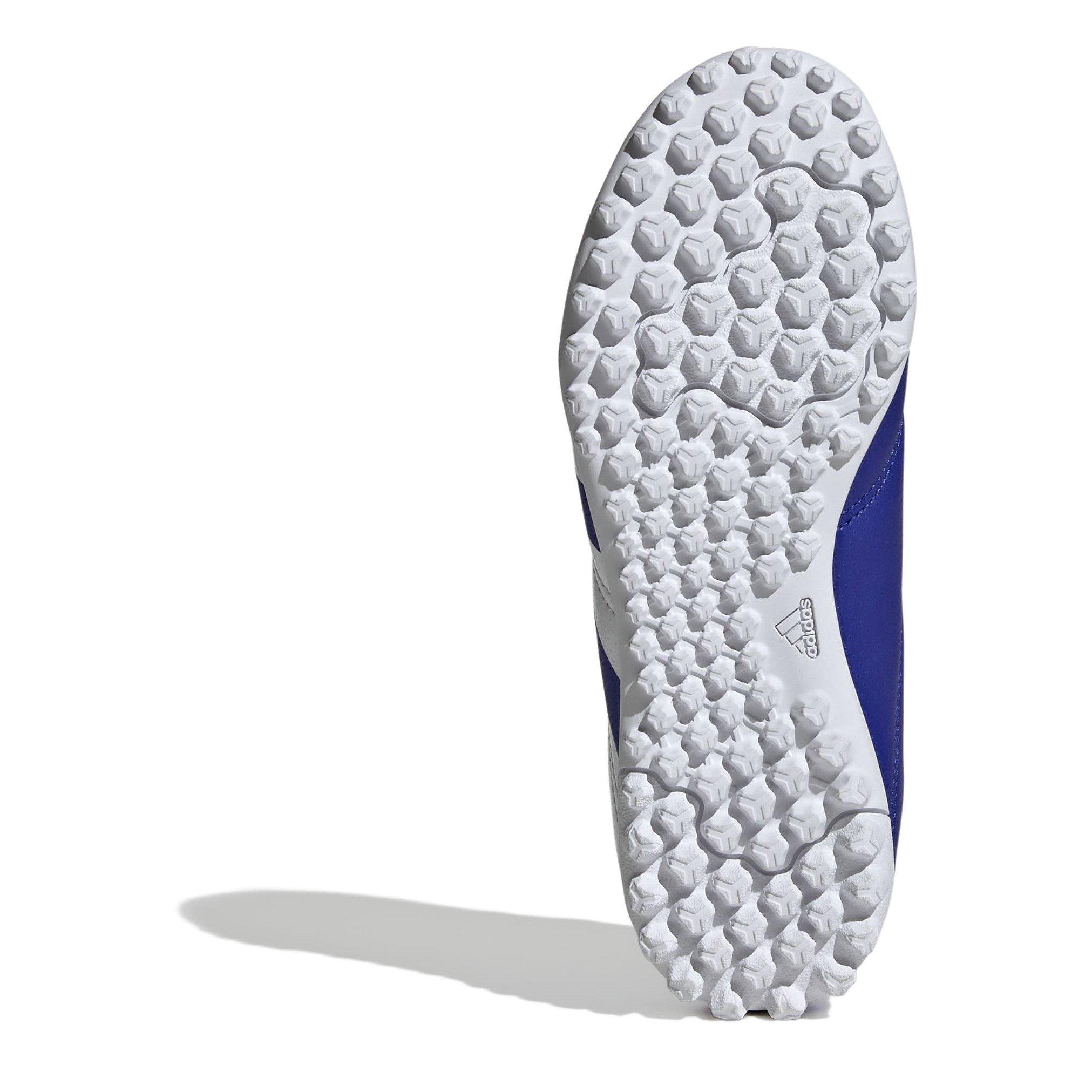 Blue/Wht/Red - adidas - Predator 24 Club Junior Astro Turf Football Boots - 6