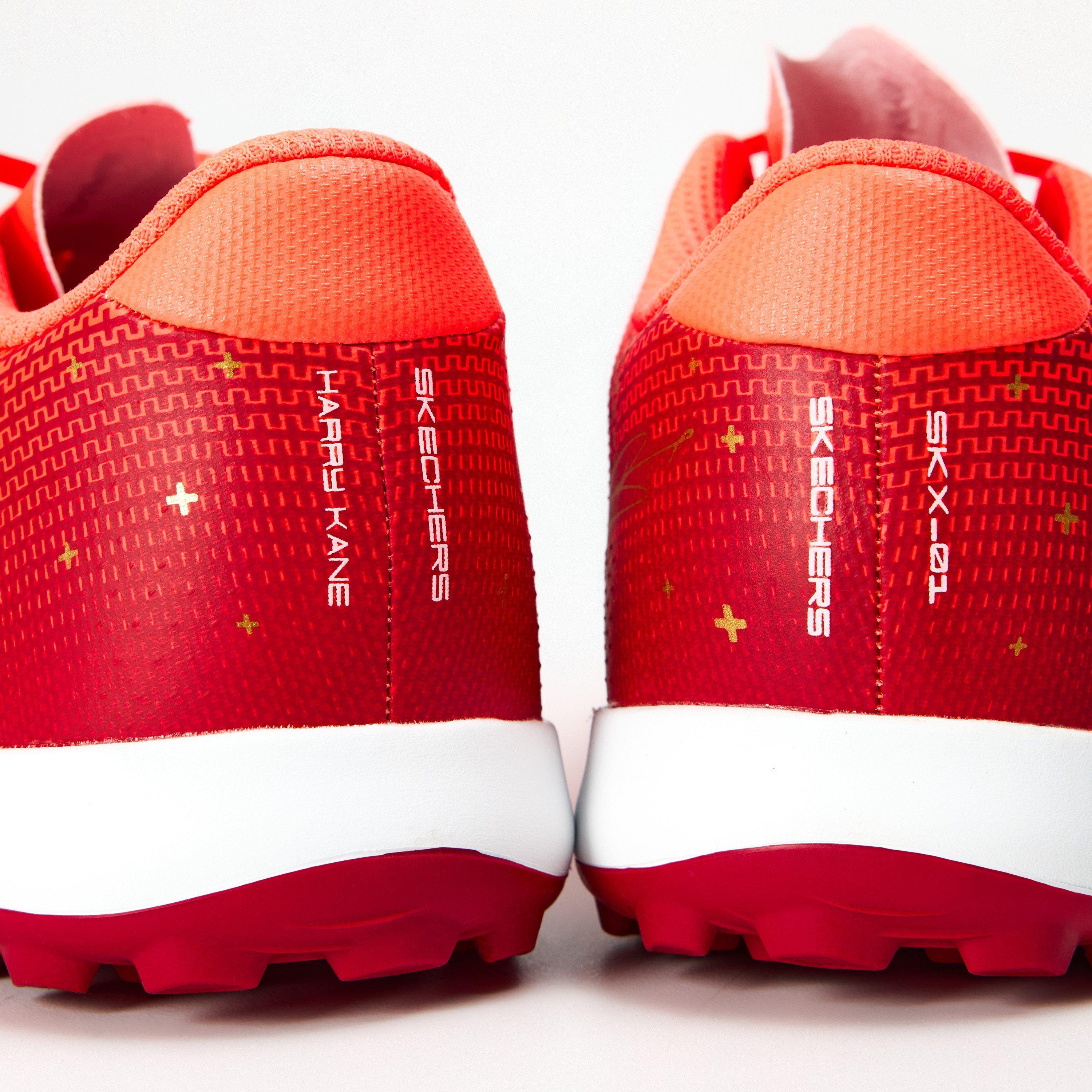 Orange - Skechers - SKX 01 Youth Juniors Astro Turf Football Boots - 3