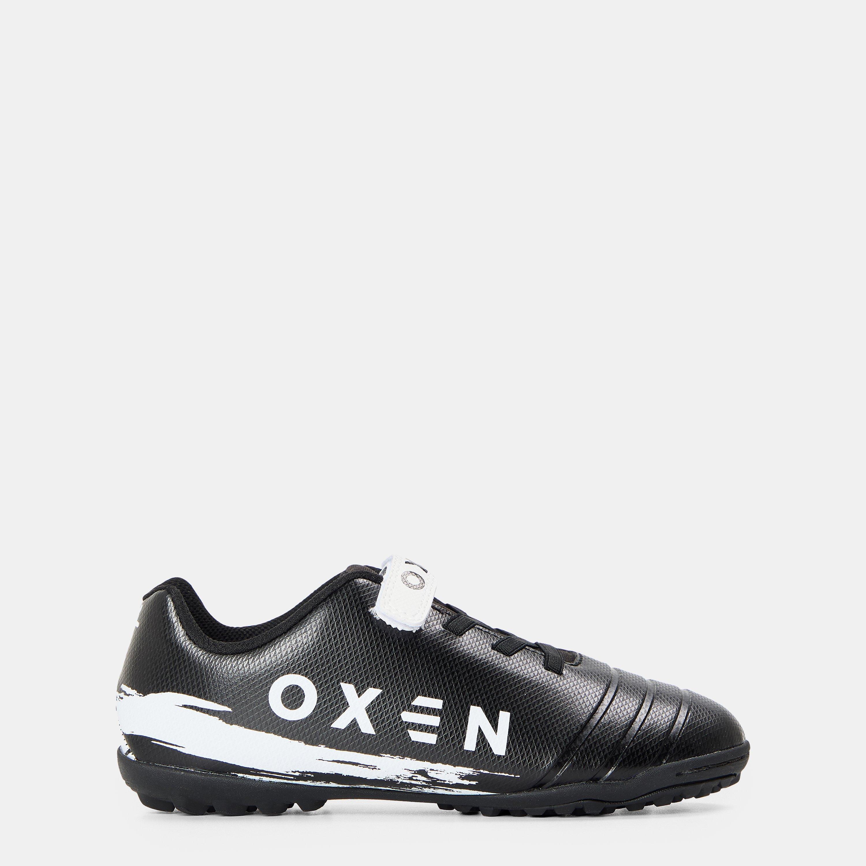 Oxen  Kids ' Ox Mini Viper Astro Turf Football Boots - Black - 3 (35.5)