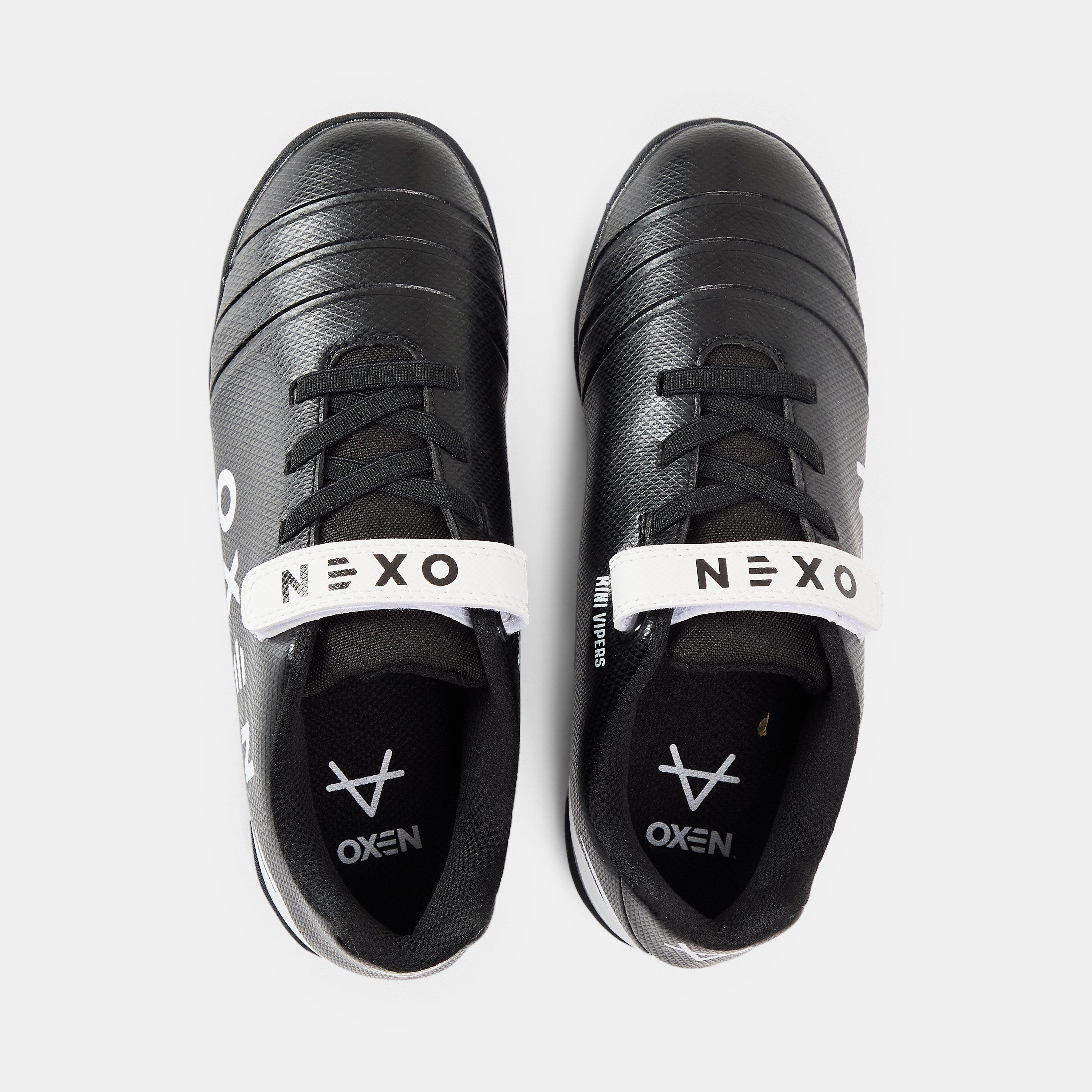 Black - OXEN - Kids' OX Mini Viper Astro Turf Football Boots - 4