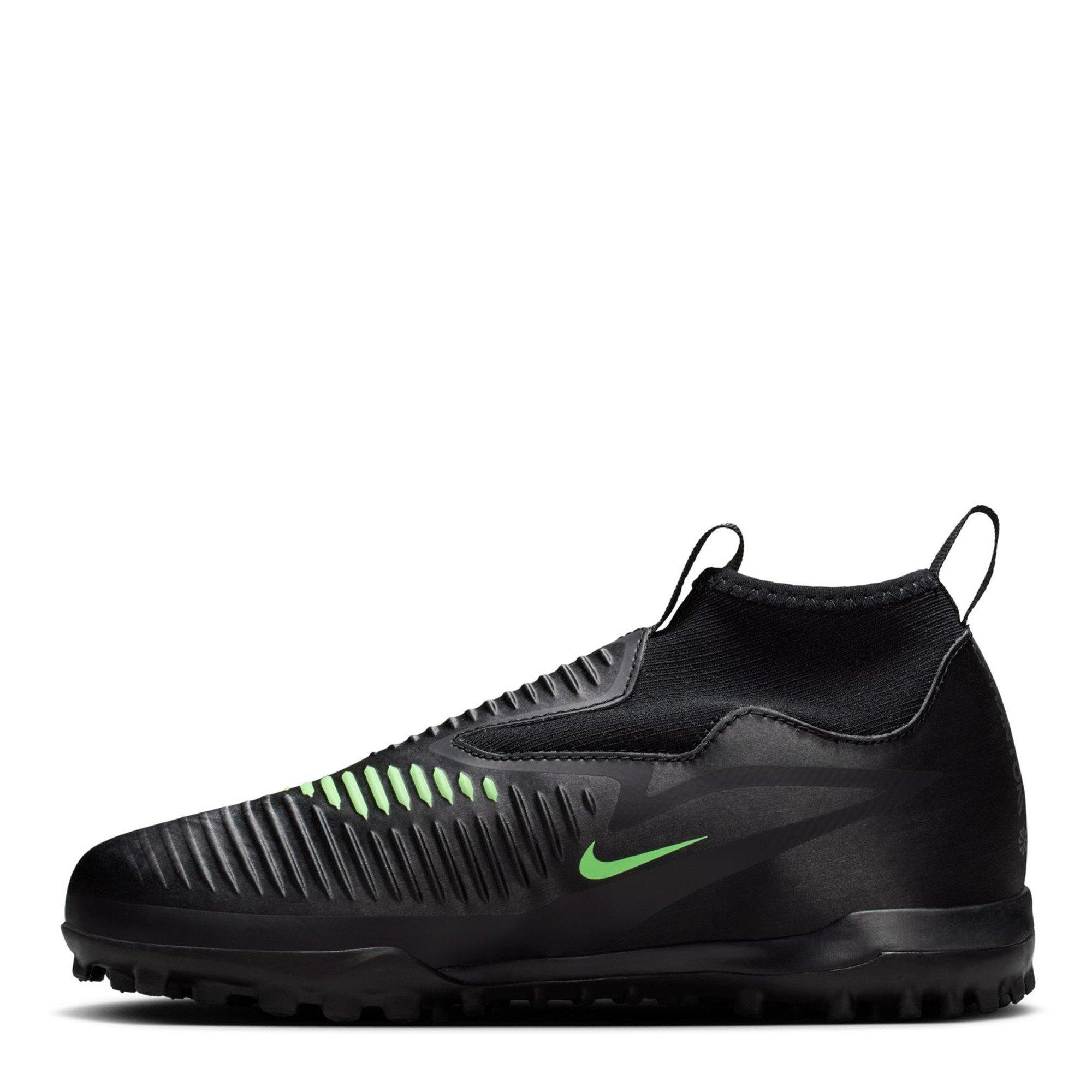 Schwarz/Grün - Nike - Phantom 6 High Academy Juniors Astro Turf Football Boots - 2
