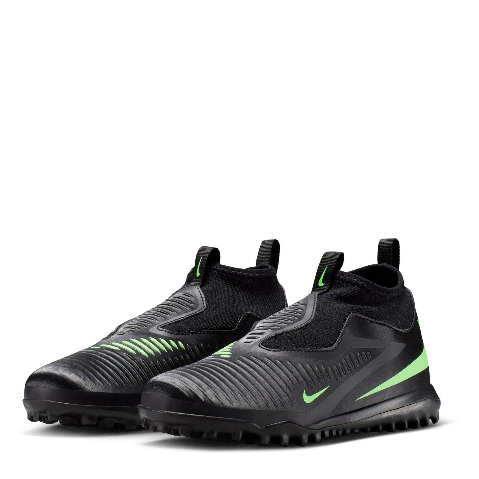 Schwarz/Grün - Nike - Phantom 6 High Academy Juniors Astro Turf Football Boots - 4