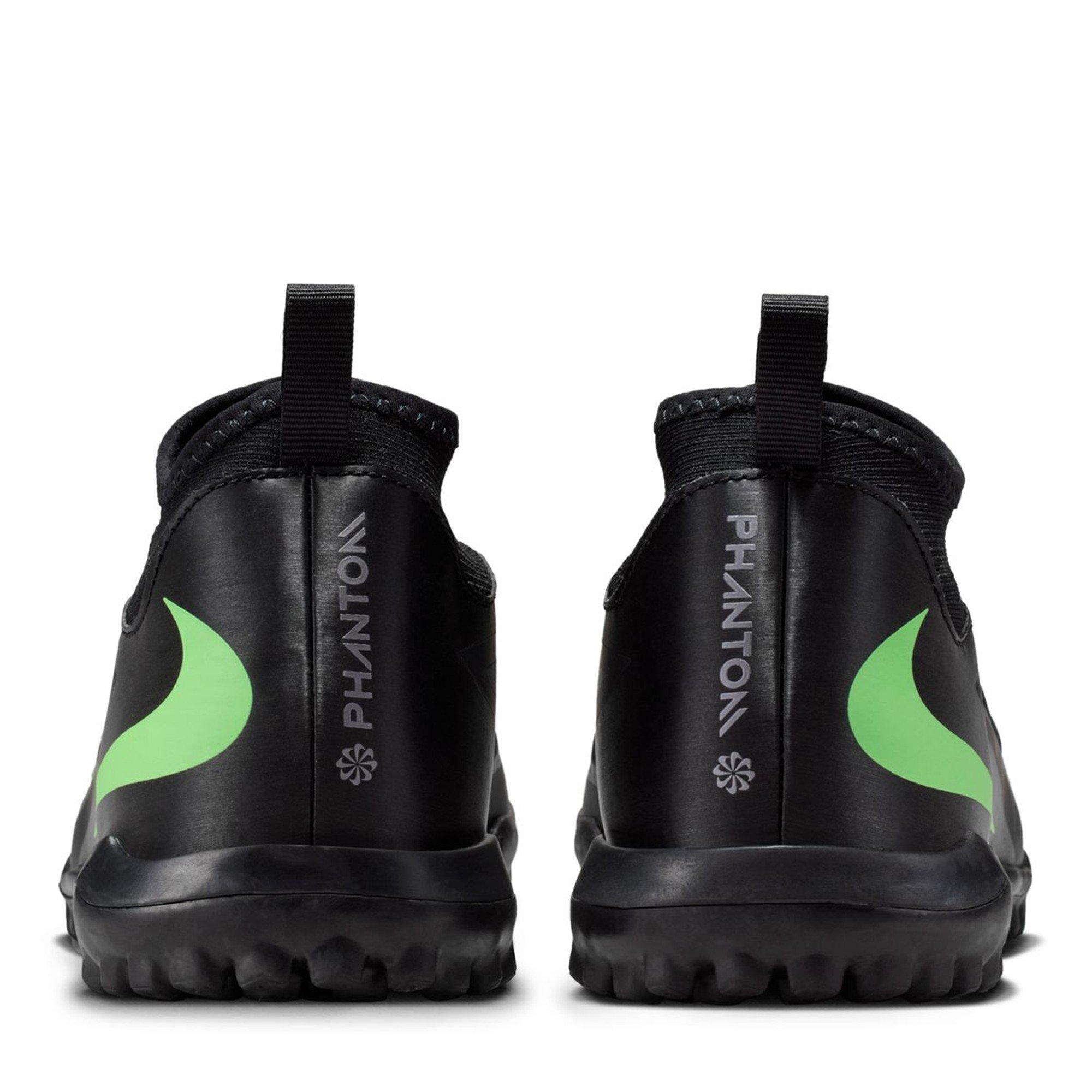 Schwarz/Grün - Nike - Phantom 6 High Academy Juniors Astro Turf Football Boots - 5