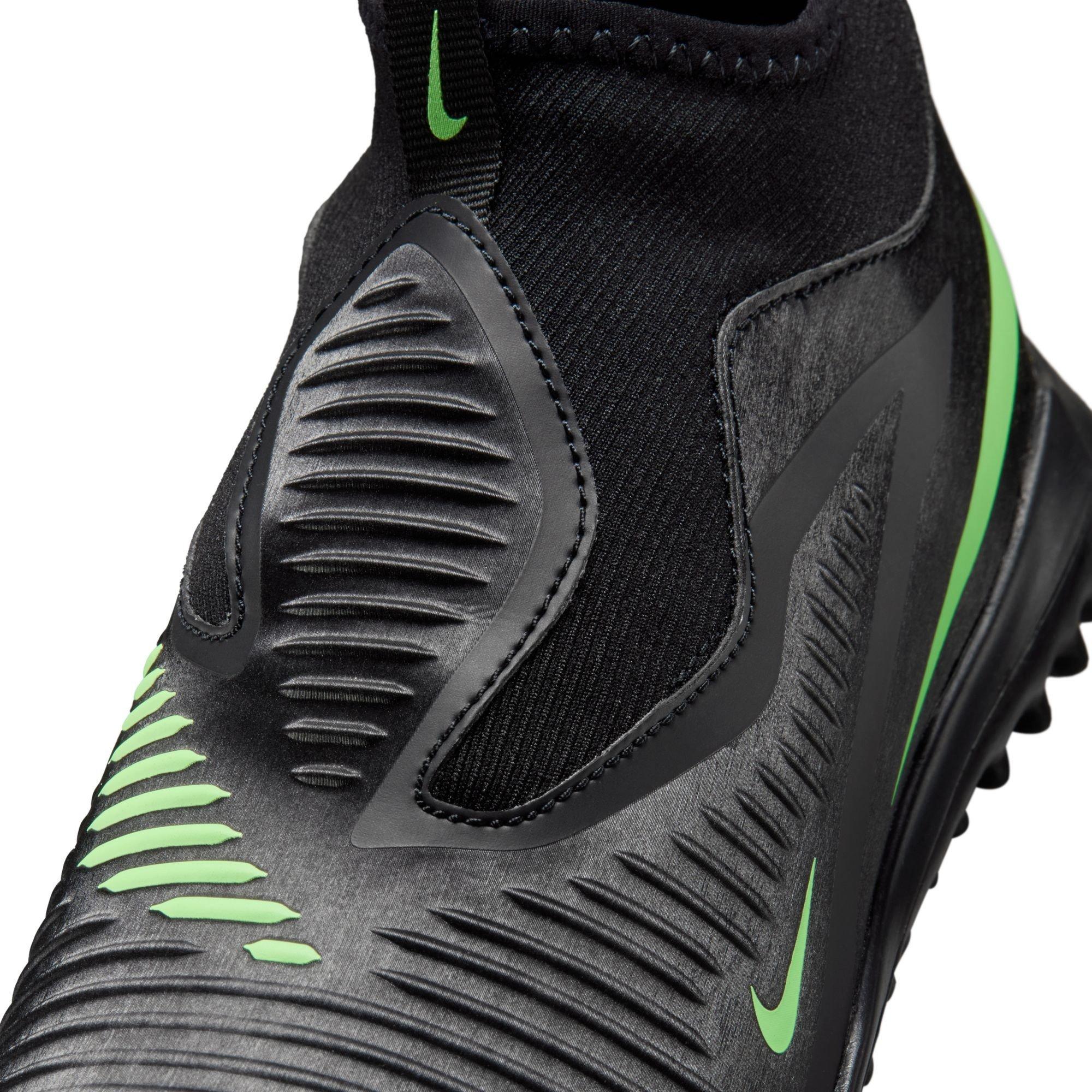 Schwarz/Grün - Nike - Phantom 6 High Academy Juniors Astro Turf Football Boots - 7