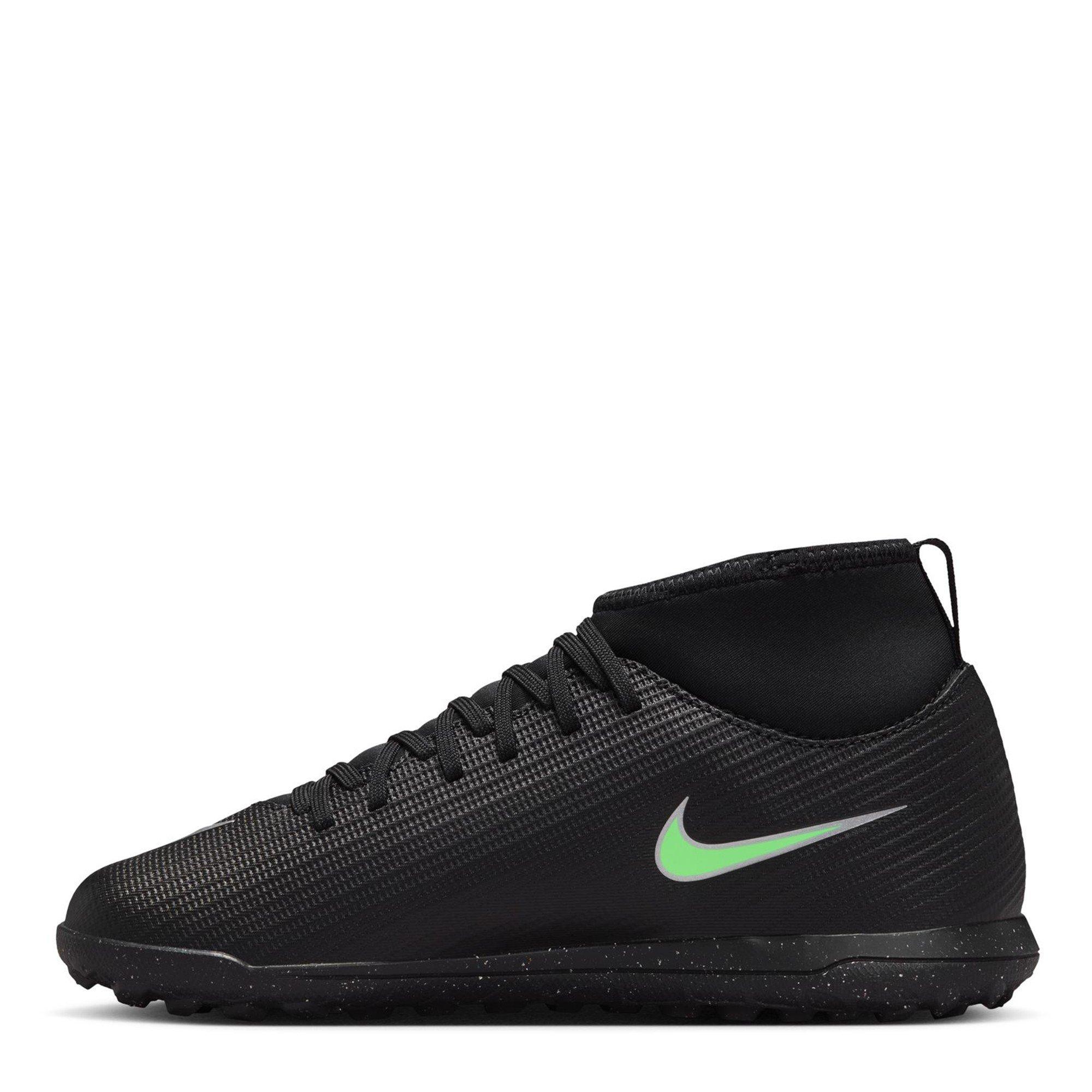 Black/Green - Nike - Kids' Mercurial Club Astro Turf Football Boot - 2