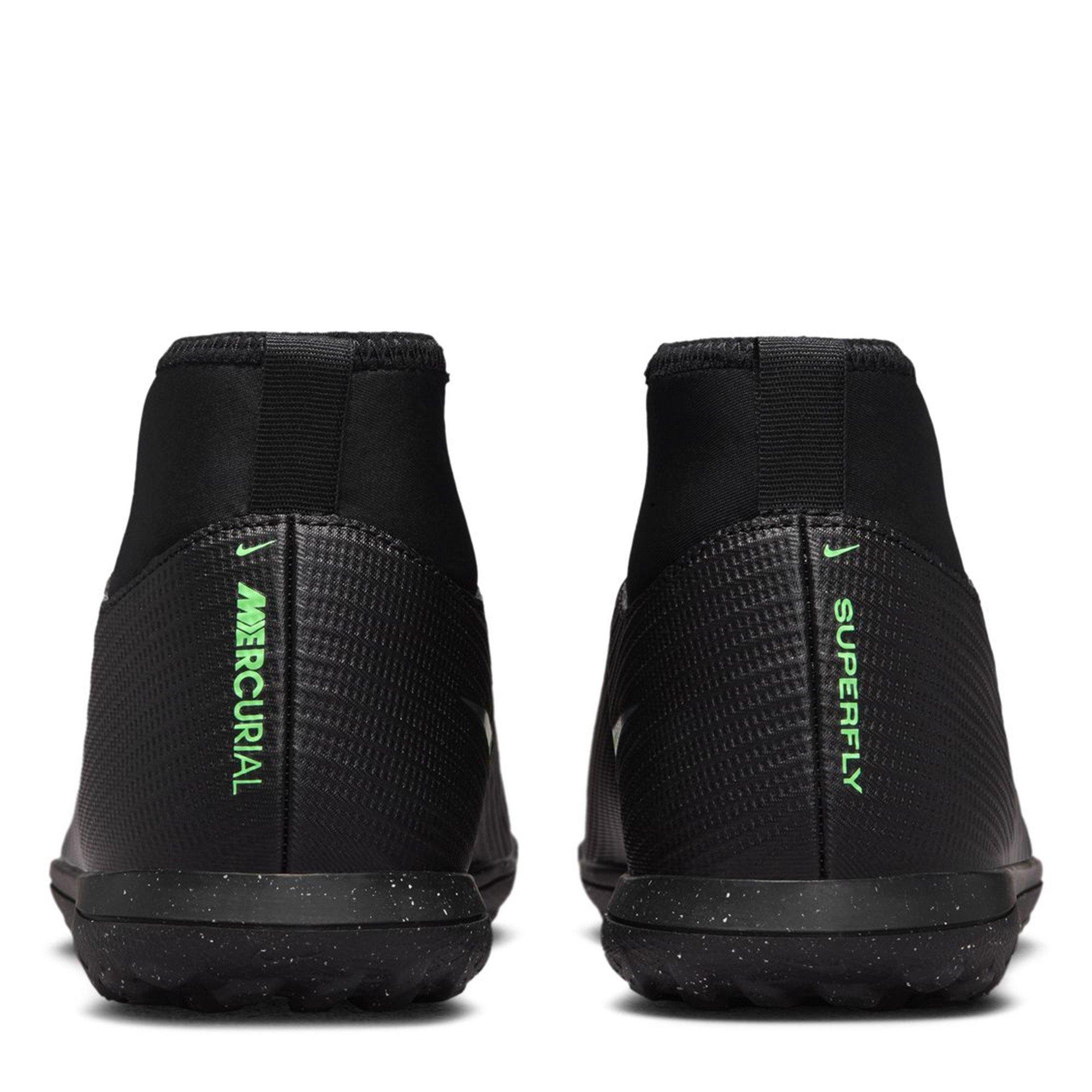 Black/Green - Nike - Kids' Mercurial Club Astro Turf Football Boot - 5