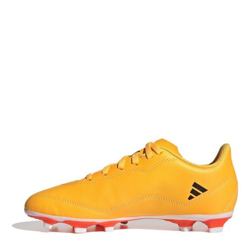 S.Gold/Blk/Orgn - adidas - X Speedportal 4 Juniors Firm Ground Football Boots - 2