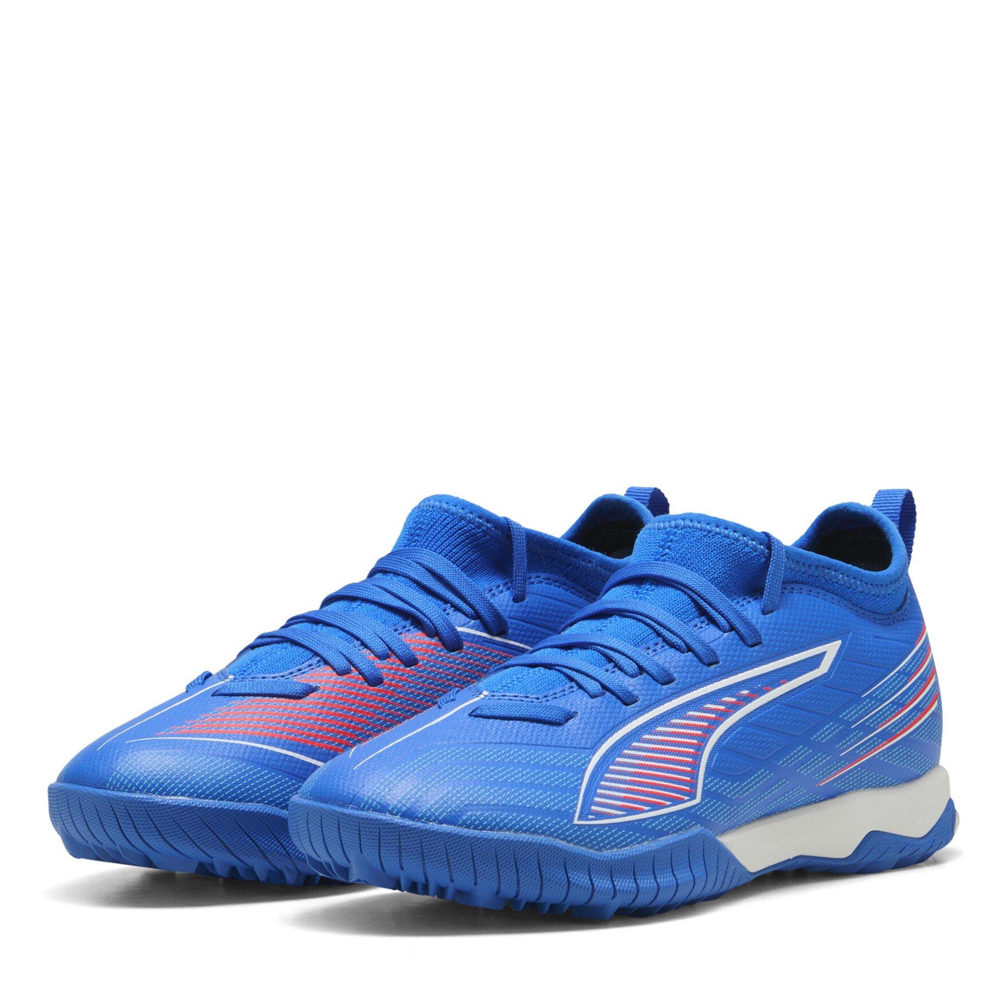Ultra Blue-Wh - Puma - Unisex Kids' Ultra 6 Match TT Mid Astro Turf Football Boots - 1