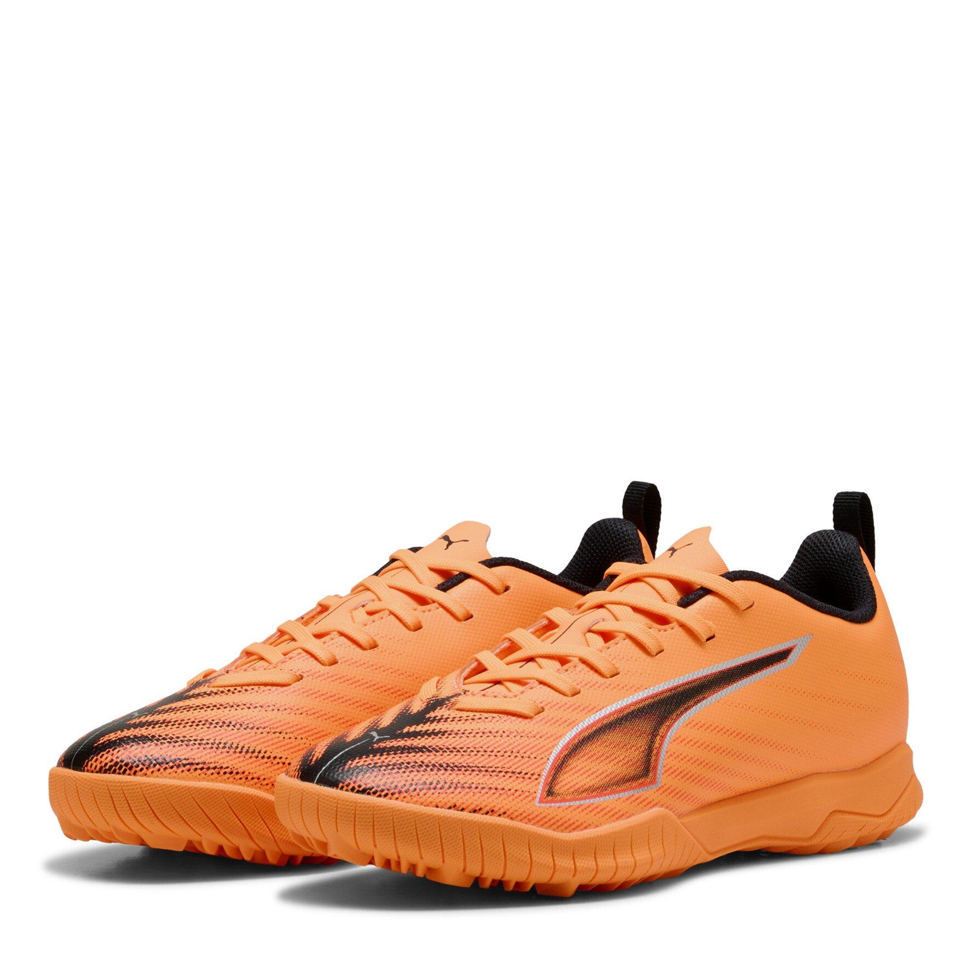 Heat Fire-Bla - Puma - Kids' Ultra 6 Play Astro Turf Football Boots - 1
